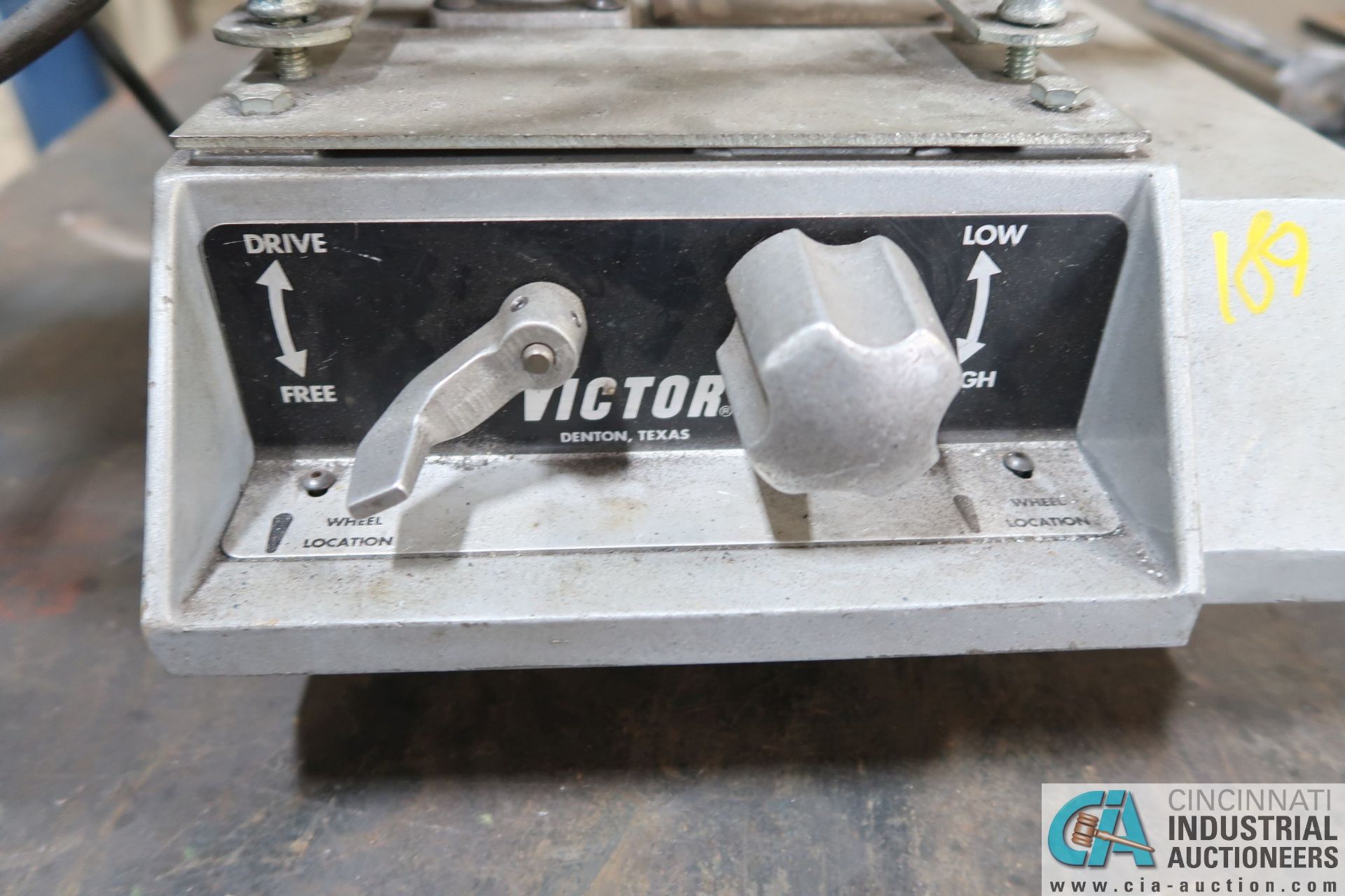 VICTOR MODEL VCM200 PORTABLE CUTTING MACHINE - Image 2 of 5
