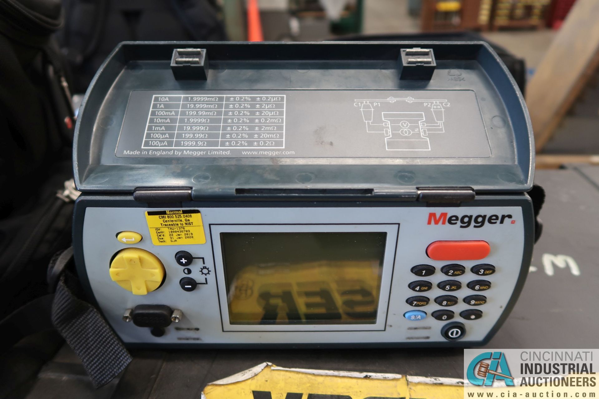 MEGGER DLR0-10X DIGITAL LOW RESISTANCE OHM METER