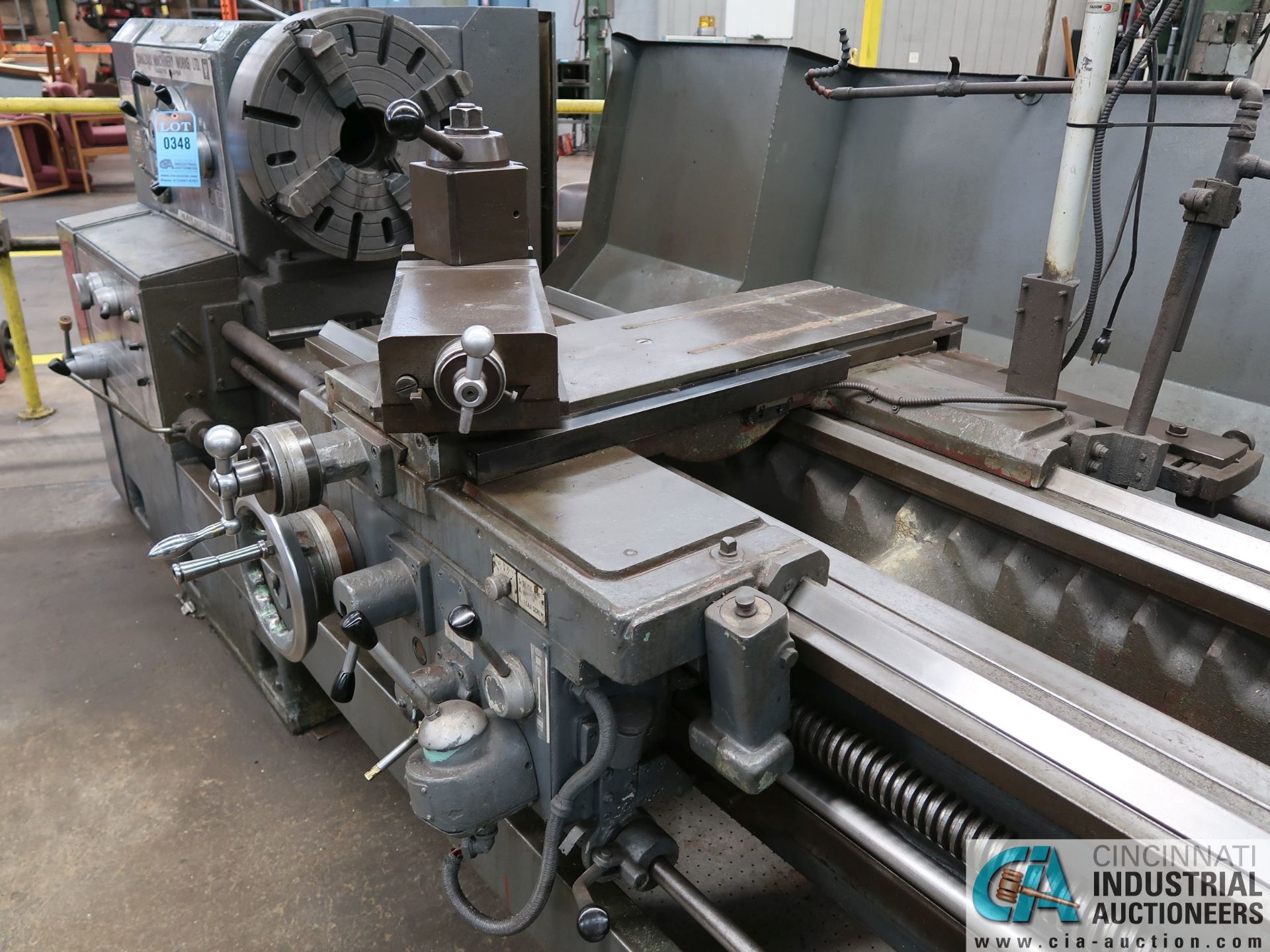 24" X 34" X 120" MAZAK MODEL 24-120 HEAVY DUTY GAP BED ENGINE LATHE; S/N 4778 - Missing Gap - Image 5 of 11