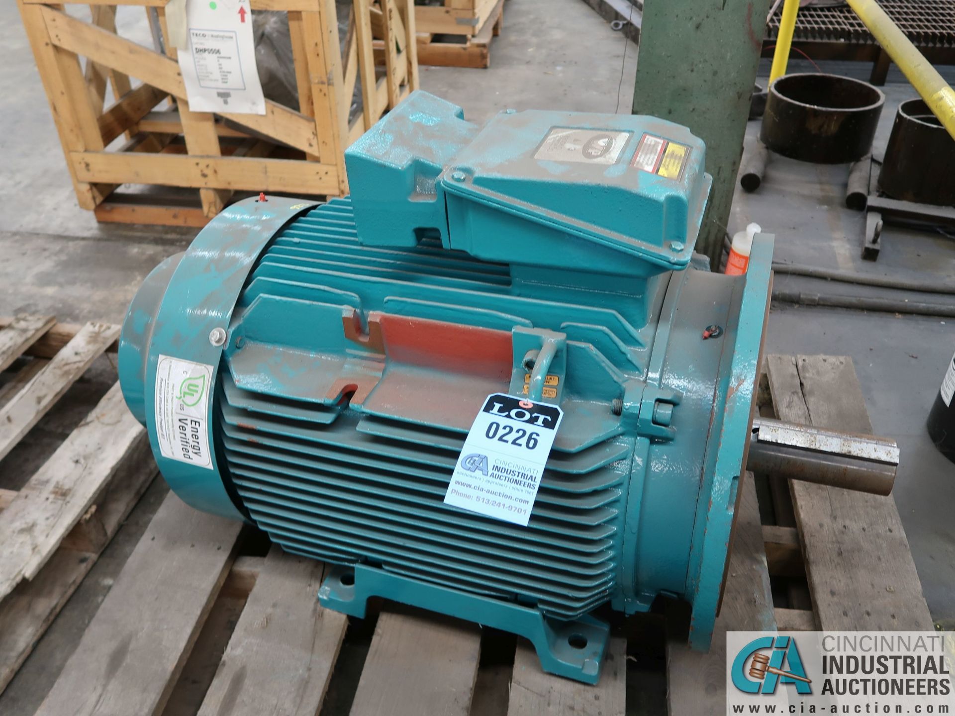 100 HP BROOK TYPE WP-DF405T-NE4 ELECTRIC MOTOR (NEW)