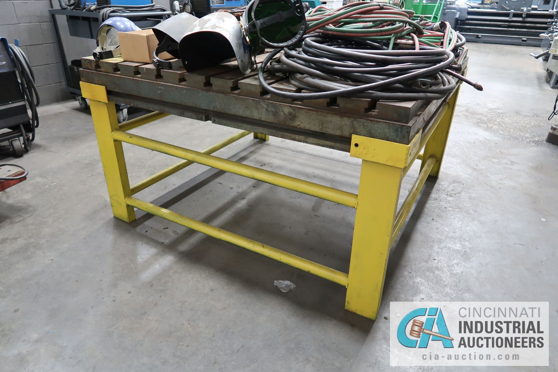 60" X 60" T-SLOTTED WELDING TABLE - Image 2 of 2