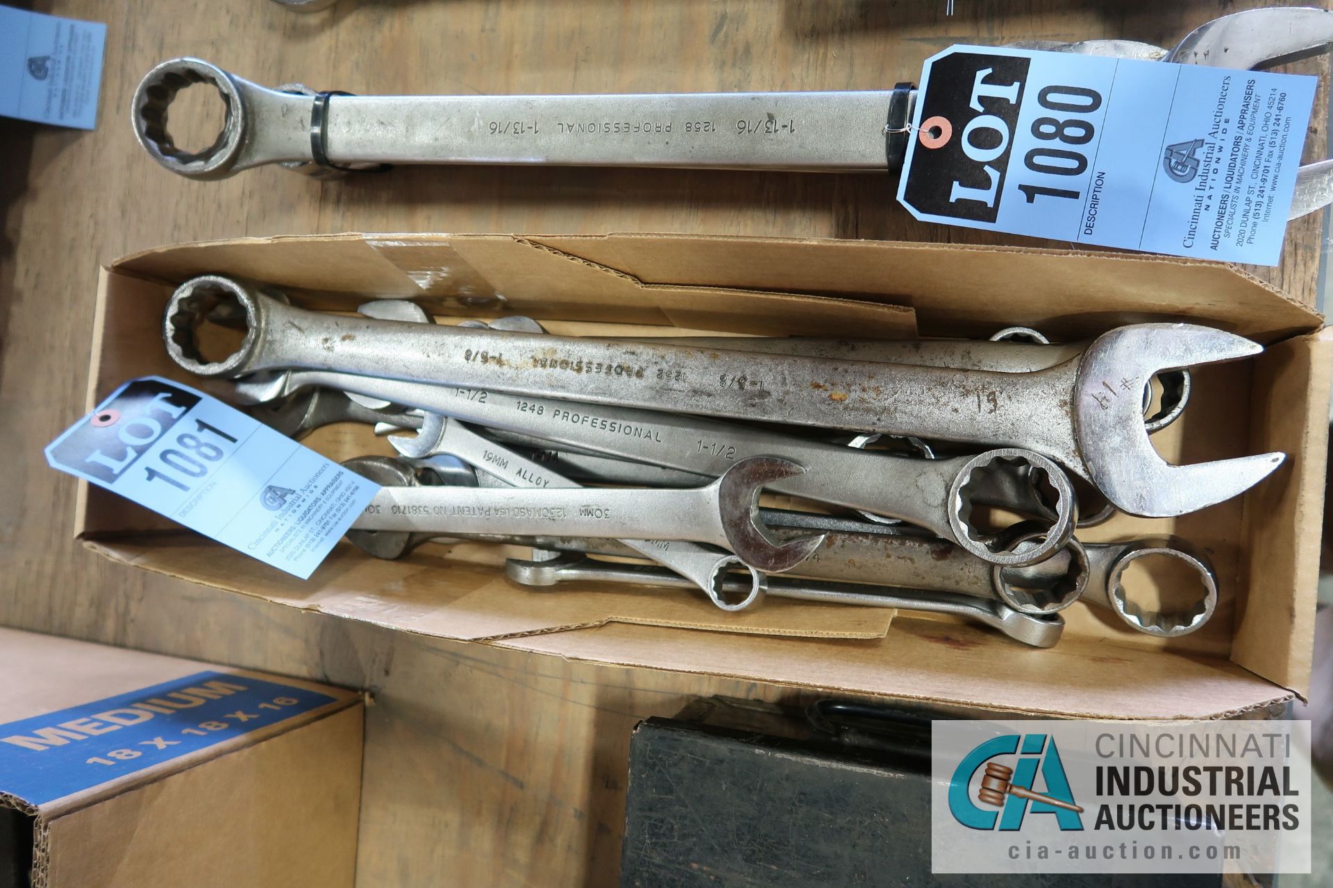 (LOT) COMBINATION WRENCHES