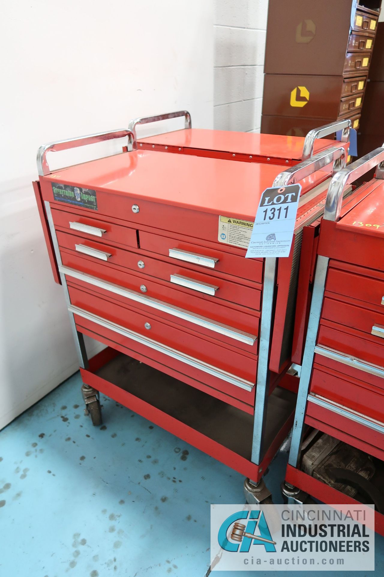 6-DRAWER PORTABLE TOOL BOX