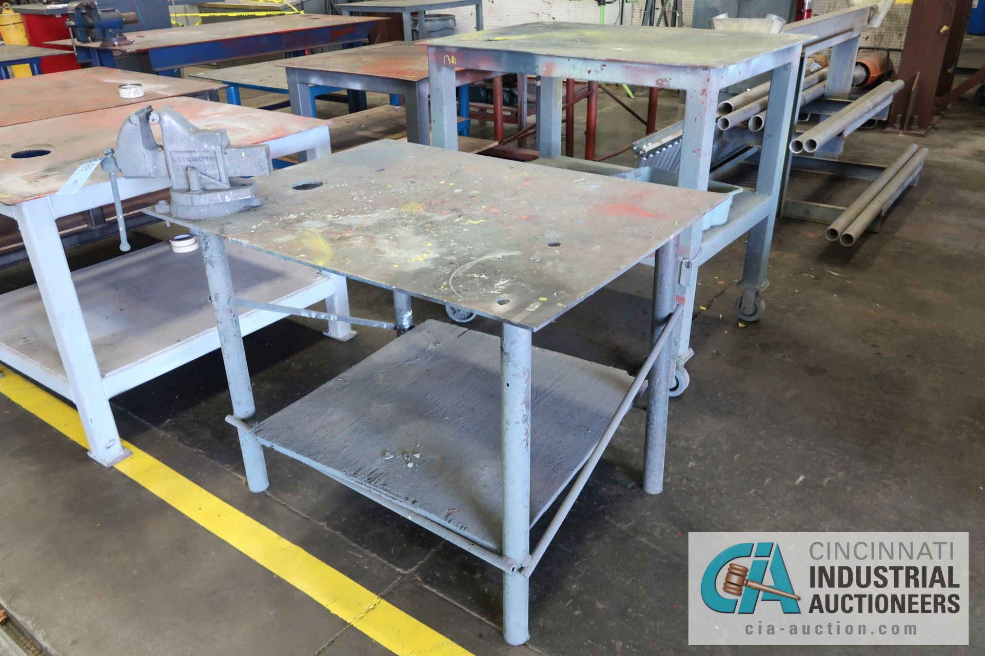 HEAVY DUTY STEEL TABLES