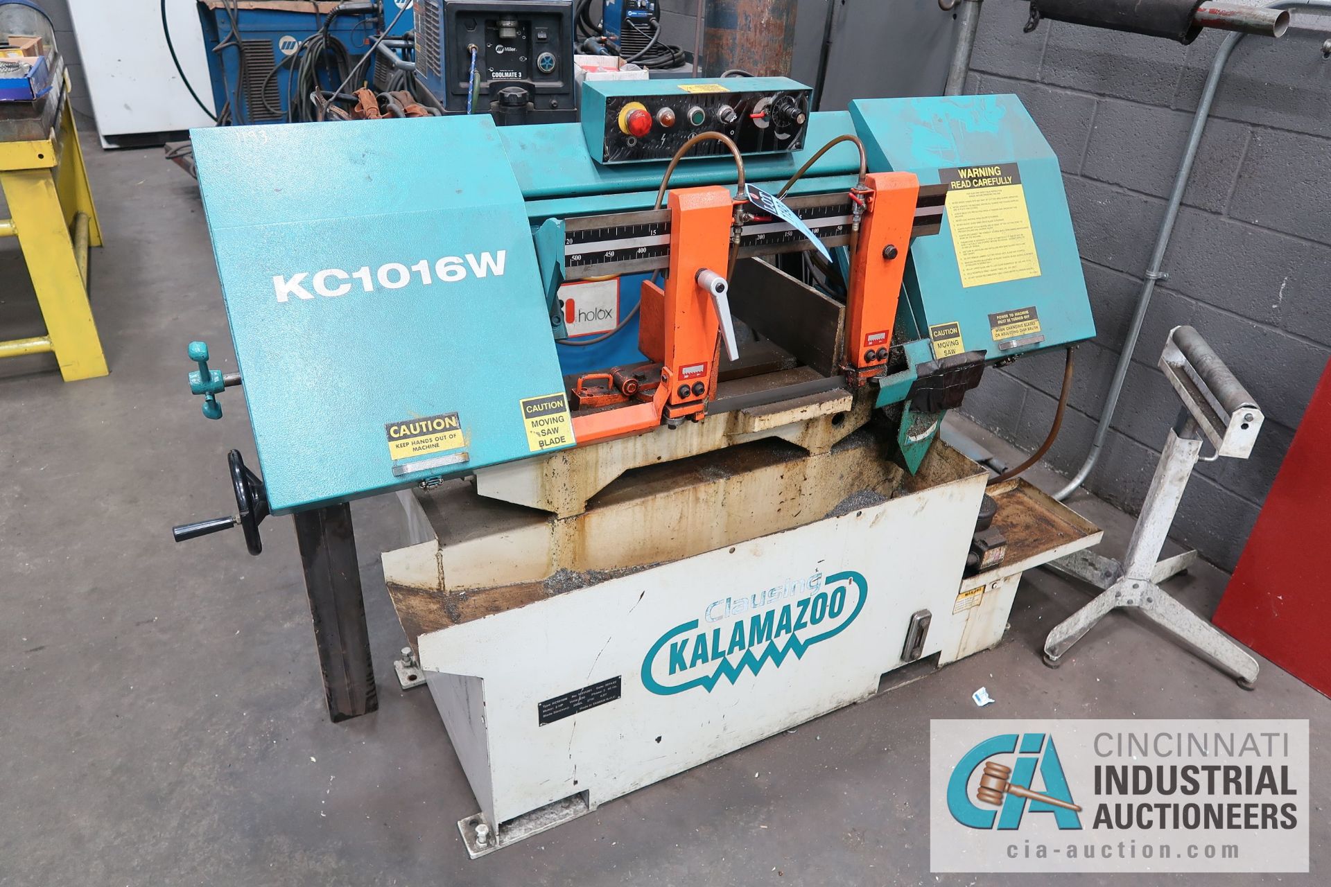 CLAUSING KALAMAZOO MODEL KC1016W HORIZONTAL BAND SAW; S/N 10311261, 2 HP (NEW 2014) - Image 2 of 5