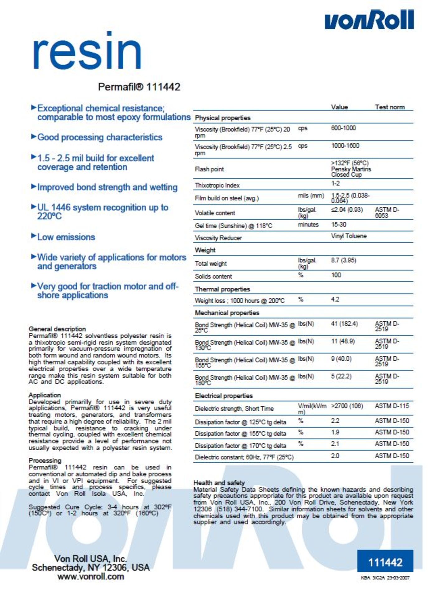 **Overall bid lots 1365 and 1365-A VPI System and 440 Gal. Resin**Subject to bid confirmation - Image 2 of 3