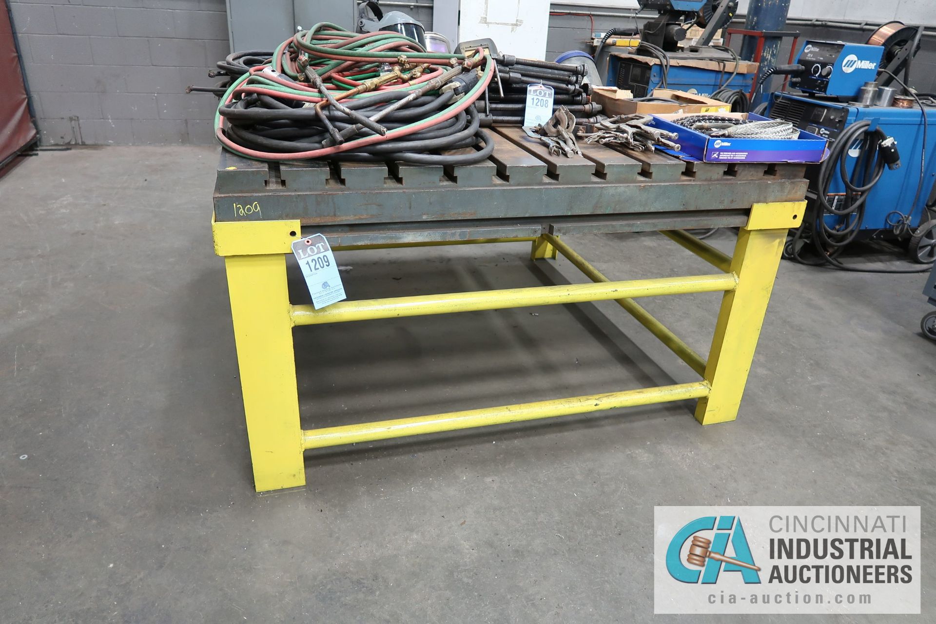 60" X 60" T-SLOTTED WELDING TABLE