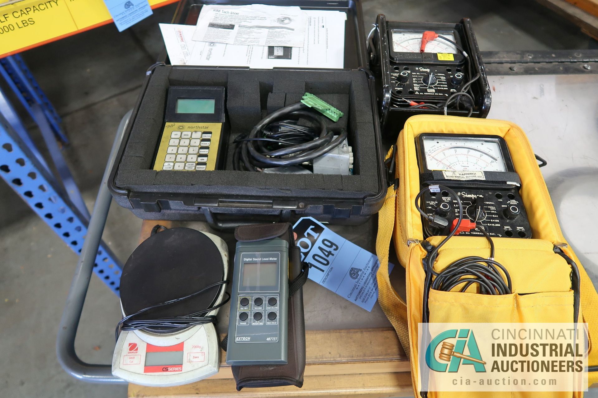 (LOT) MISC. METER TESTERS INCLUDING ELECTRICAL, TACHOMETER, SOUND, WIND - Image 2 of 11