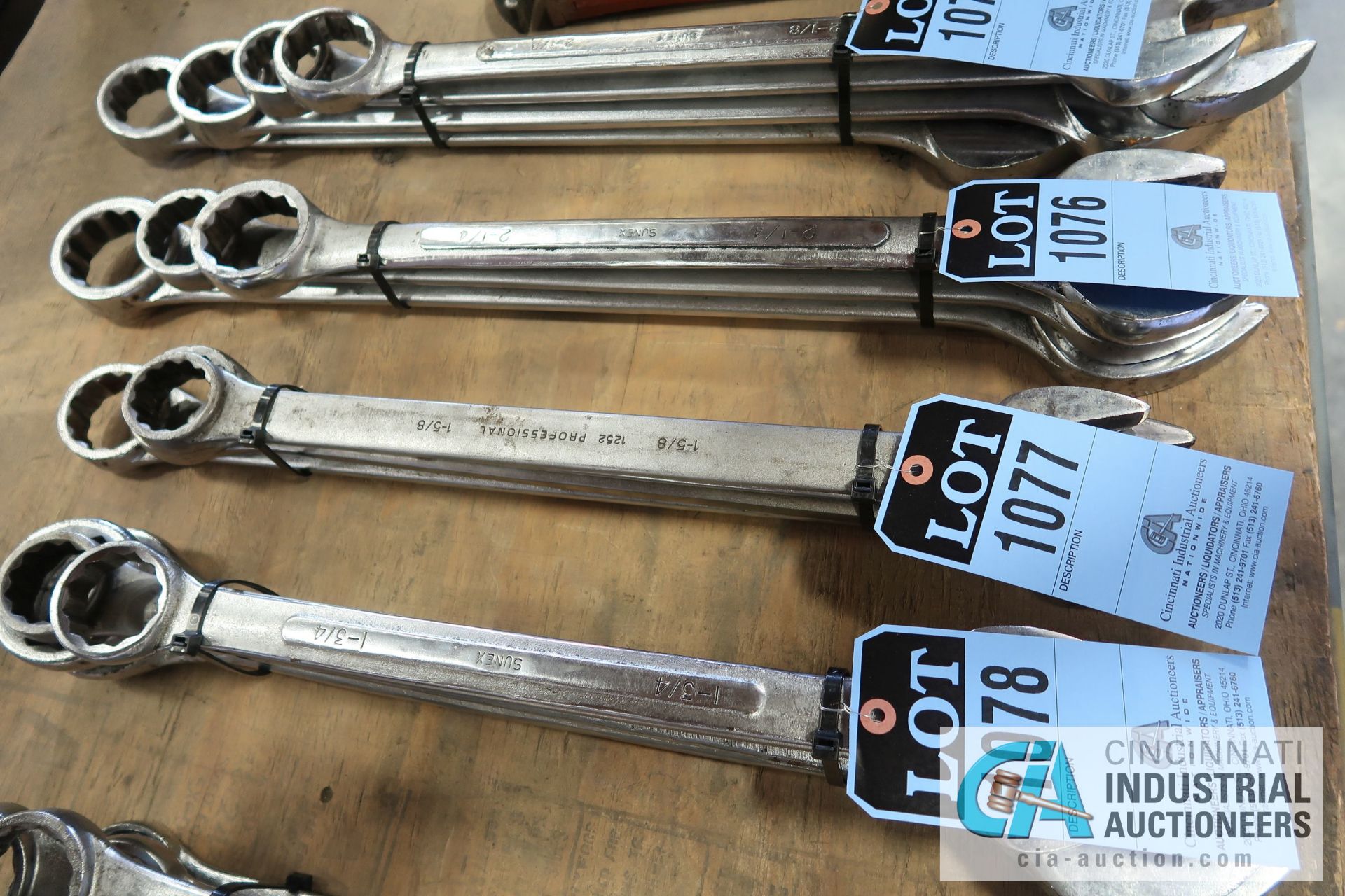 COMBINATION WRENCHES TO 2"