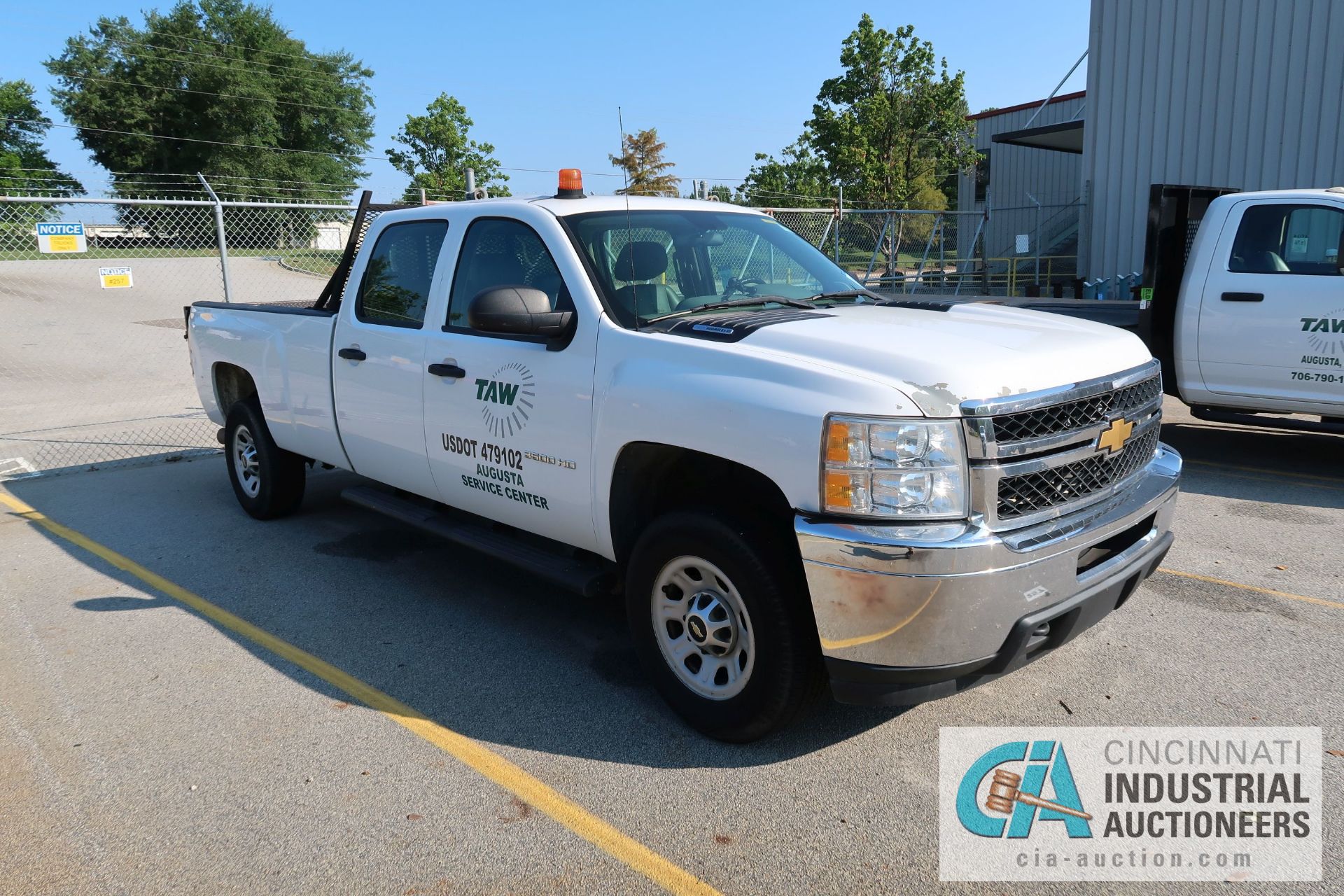 2012 CHEVROLET 3500HD QUAD CAB DIESEL ENGINE PICKUP TRUCK; VIN # 1GC4CZC82CF119703, 6.6 LITER V-8 - Image 2 of 8