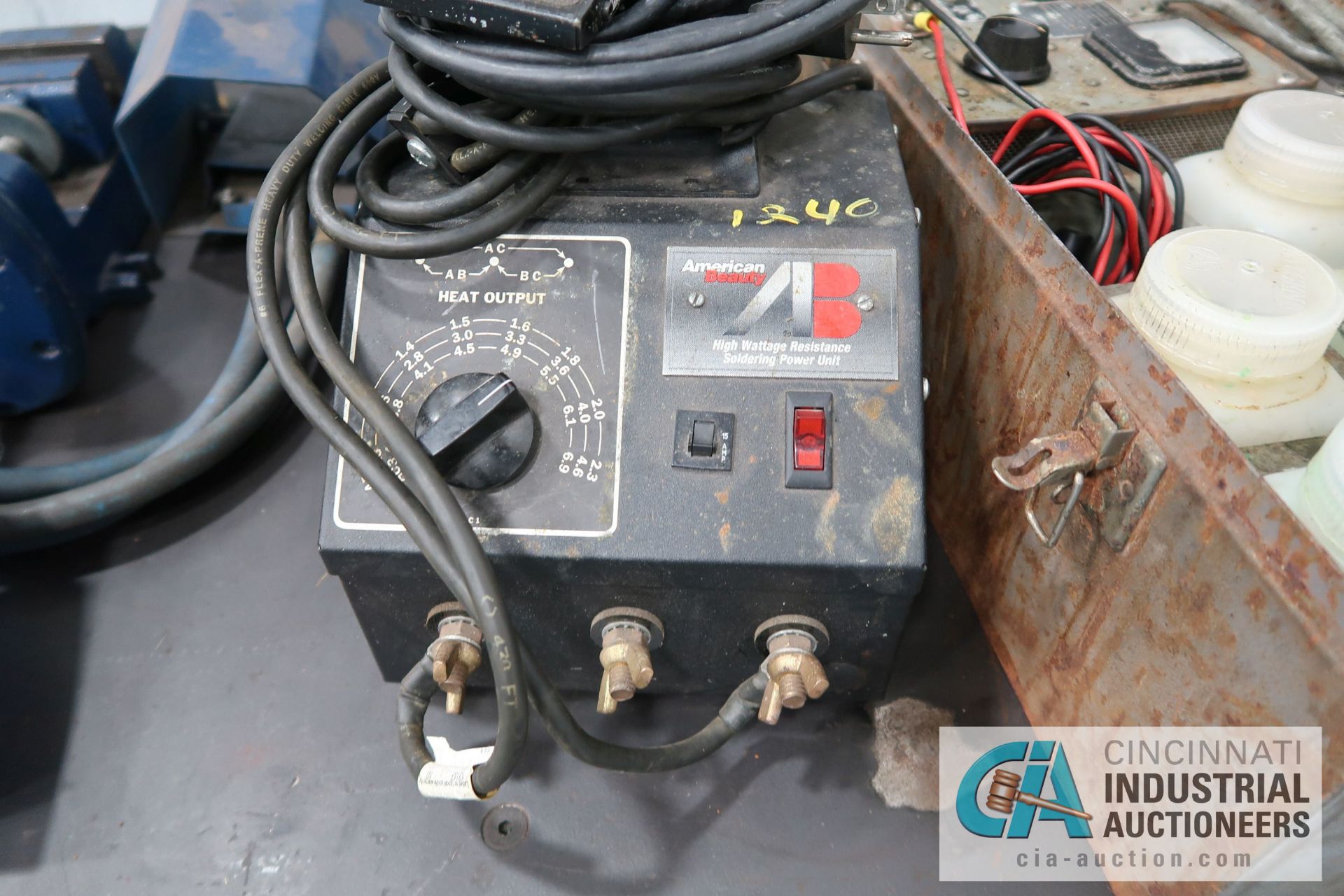 (LOT) AMERICAN SOLDERING POWER UNIT, MULTI-STEP CONTROL AND RAPID PORTABLE PLATER - Image 4 of 4