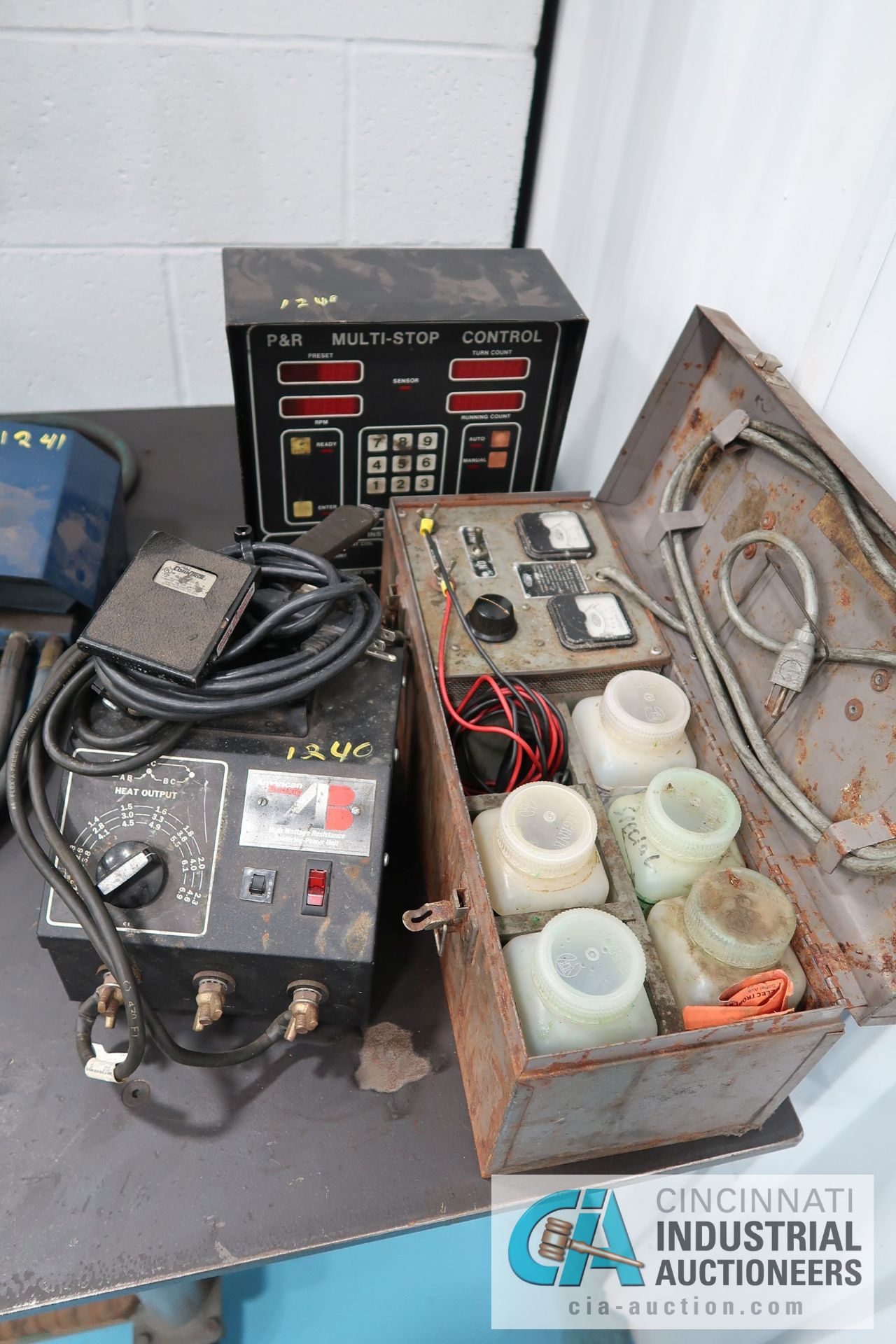 (LOT) AMERICAN SOLDERING POWER UNIT, MULTI-STEP CONTROL AND RAPID PORTABLE PLATER