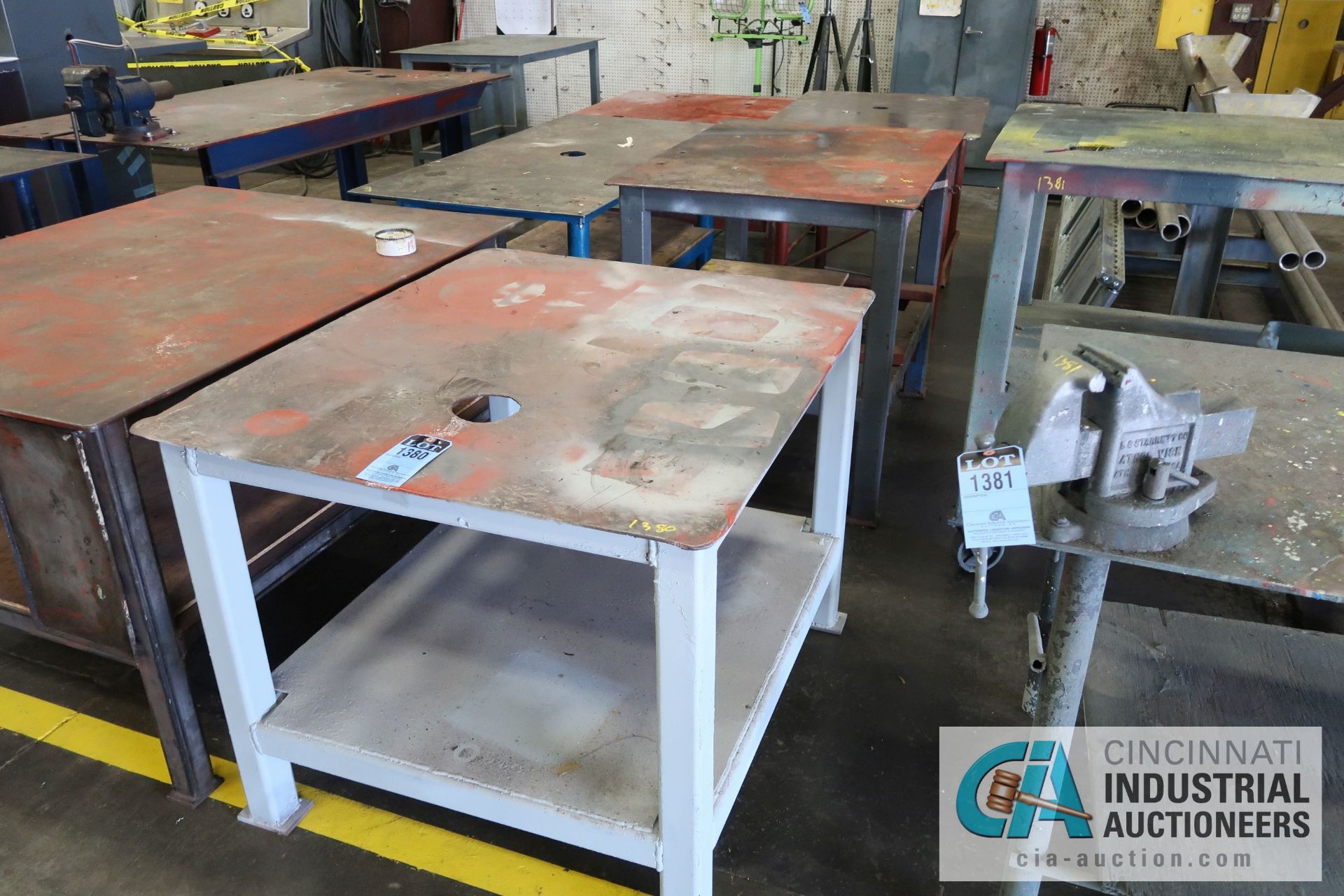 HEAVY DUTY STEEL TABLES