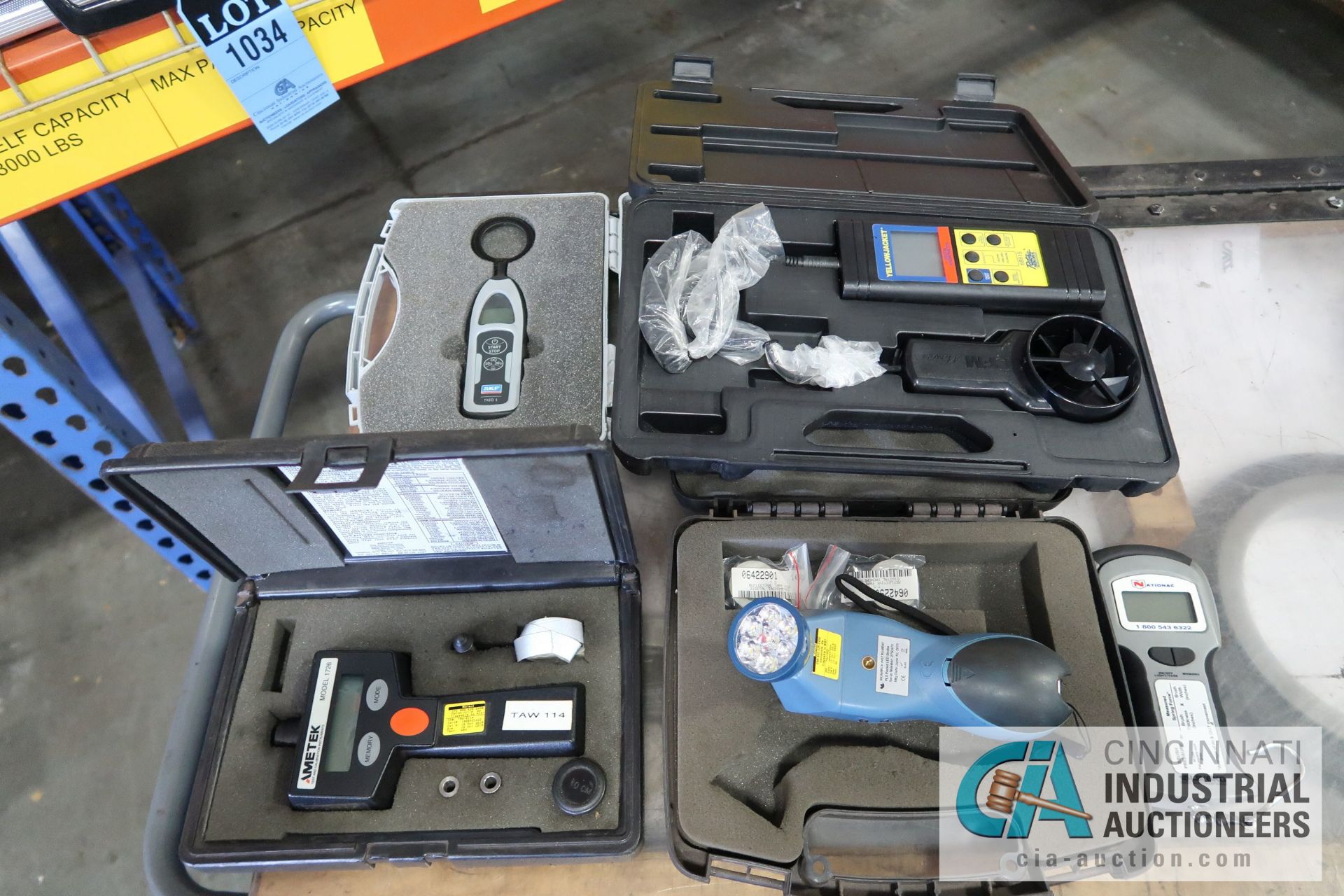 (LOT) MISC. METER TESTERS INCLUDING ELECTRICAL, TACHOMETER, SOUND, WIND - Image 6 of 11