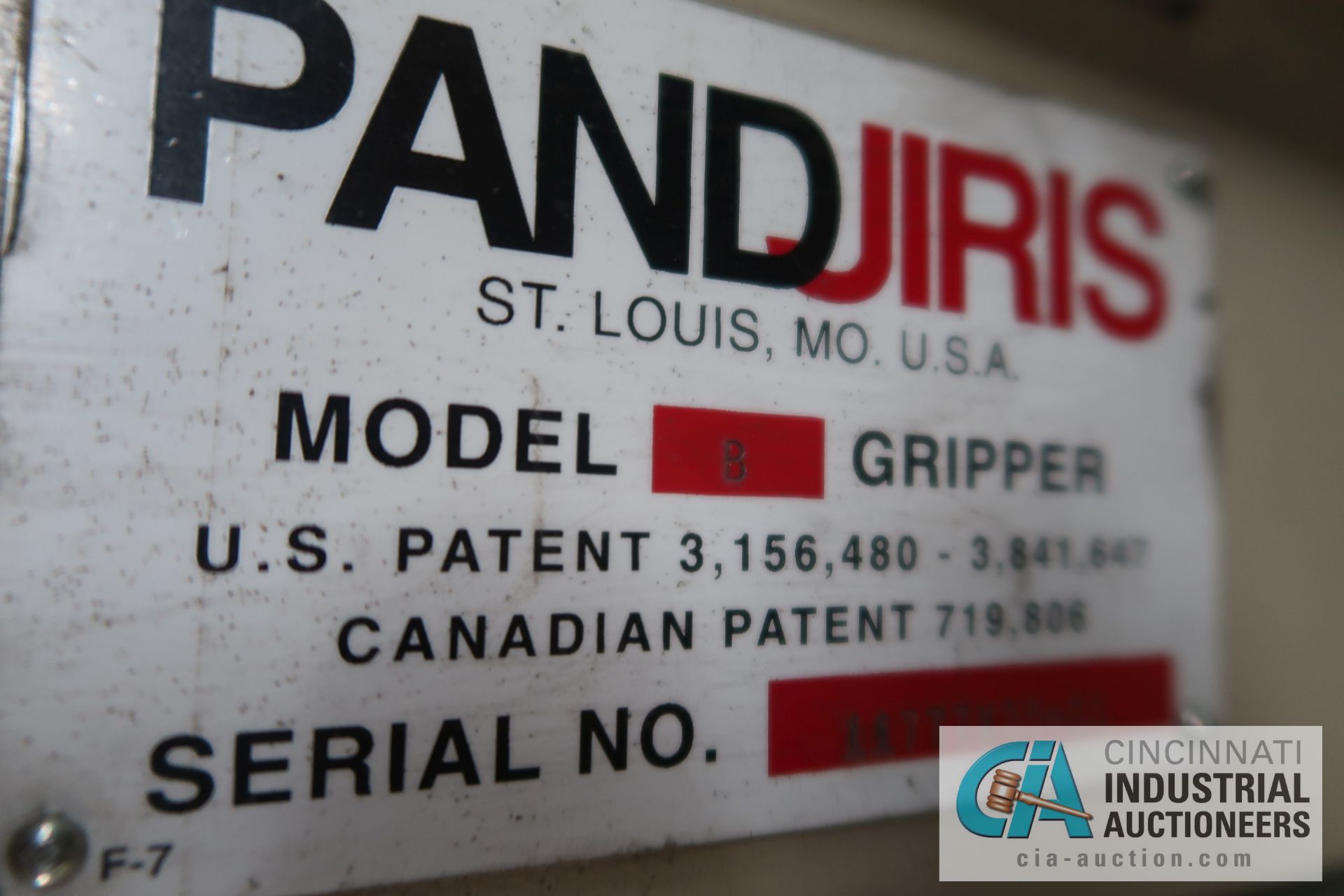 3,000 LB. PANDJIRIS MODEL 30-6AB FOOT AND PENDANT CONTROL WELDING POSITIONER; S/N 19070X05-6, WITH - Image 11 of 12