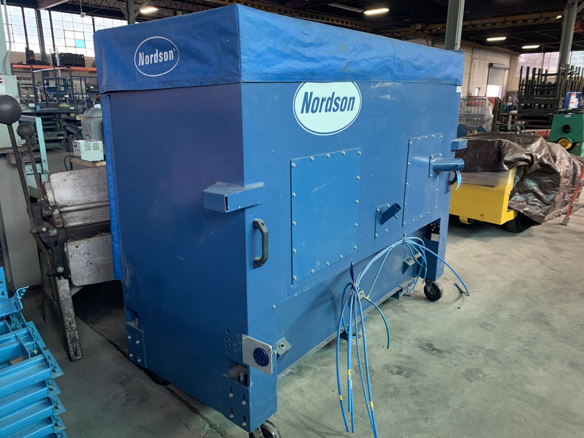 NORDSON 12-FILTER POWDER COAT BOTH RECLAIM COLOR MODULE - Image 7 of 8