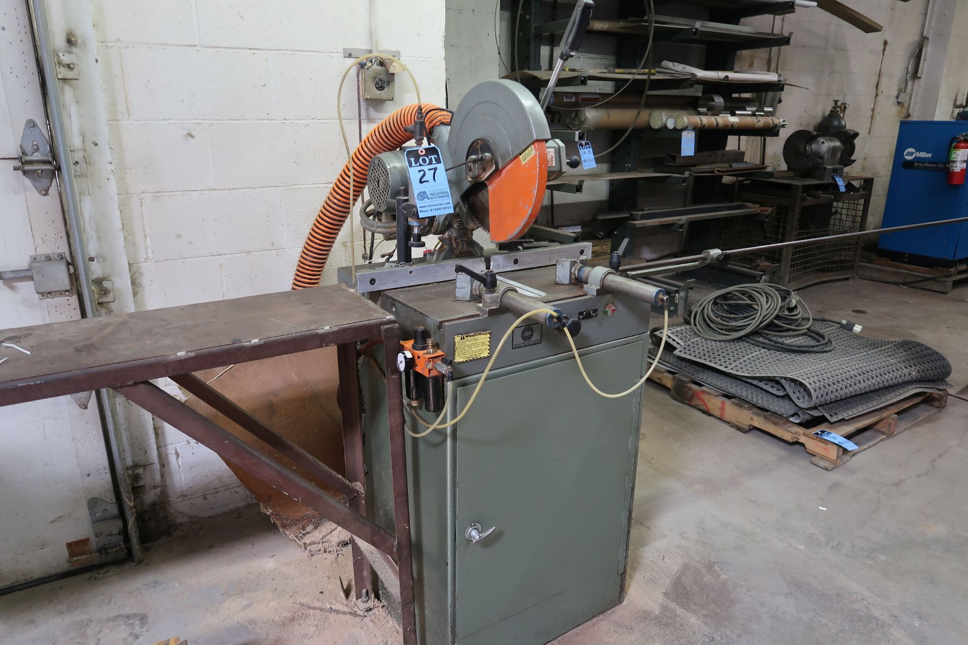 12" IBP MODEL 350 COLD SAW; S/N N/A