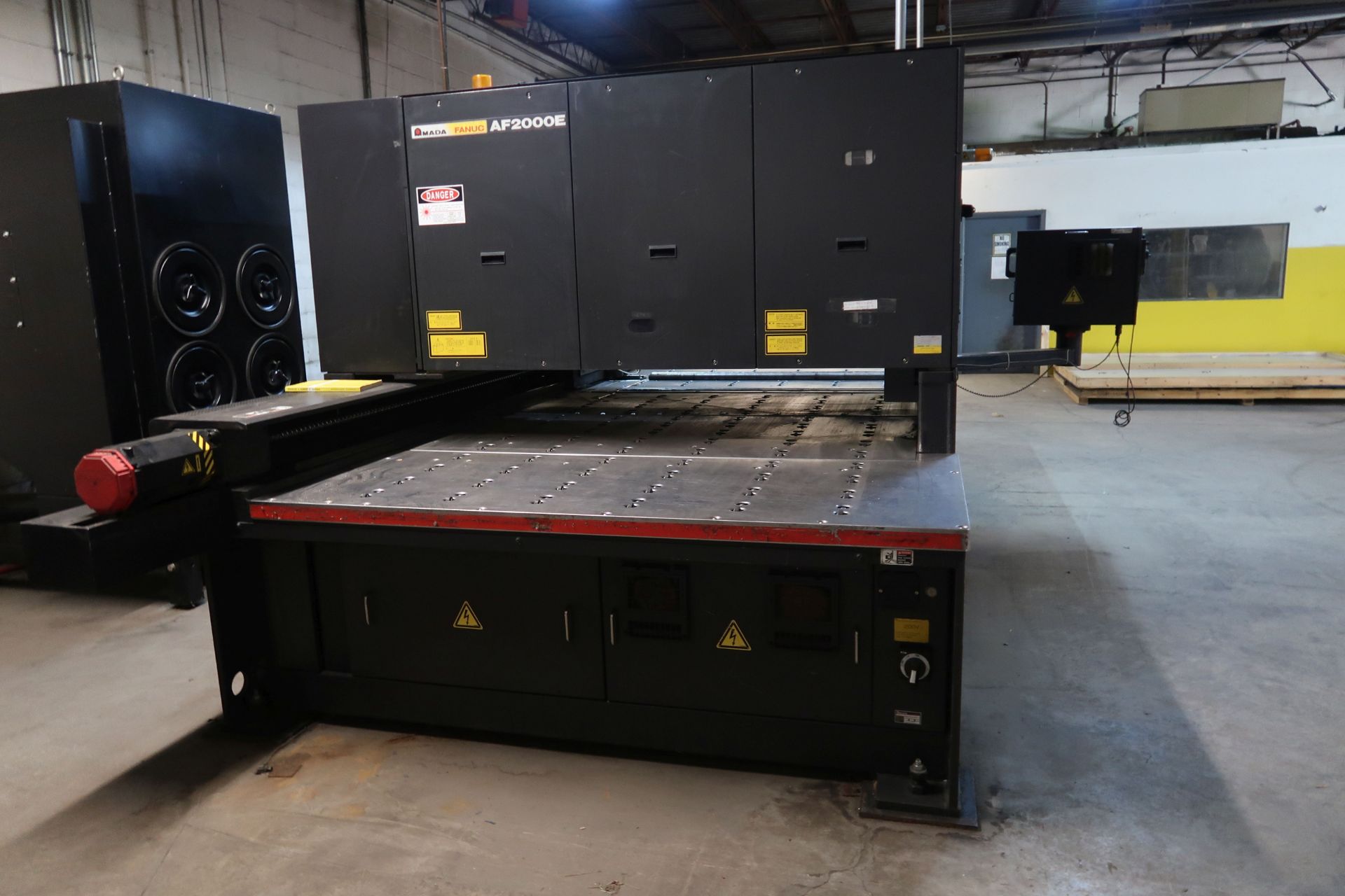 AMADA MODEL LASMAC LC2415AIII CNC LASER MACHINE; S/N 25580725 (NEW 2-2001), FANUC SERIES 160I-L - Image 10 of 40