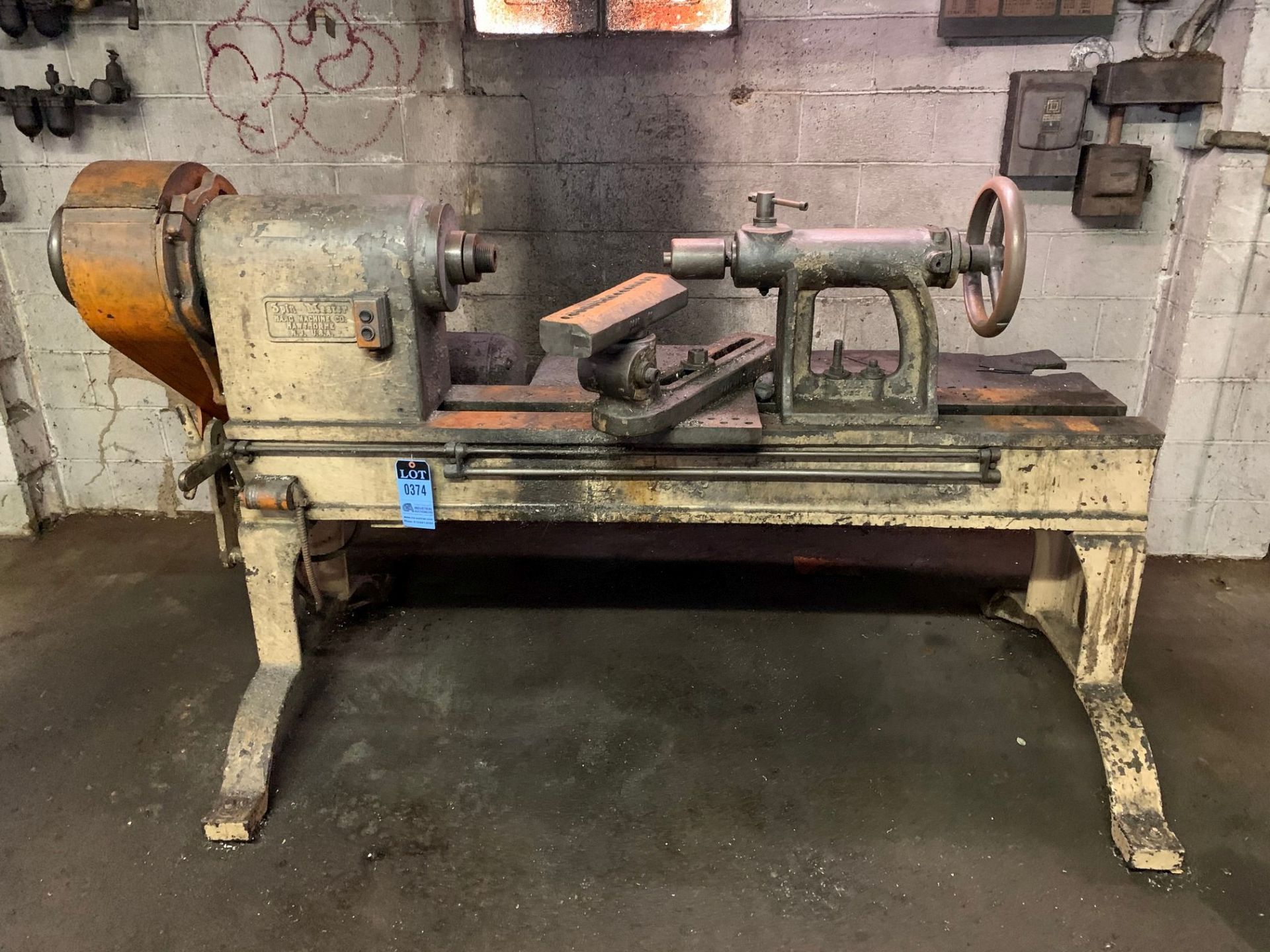 20" HAAG SPIN MASTER HAND SPINNING LATHE