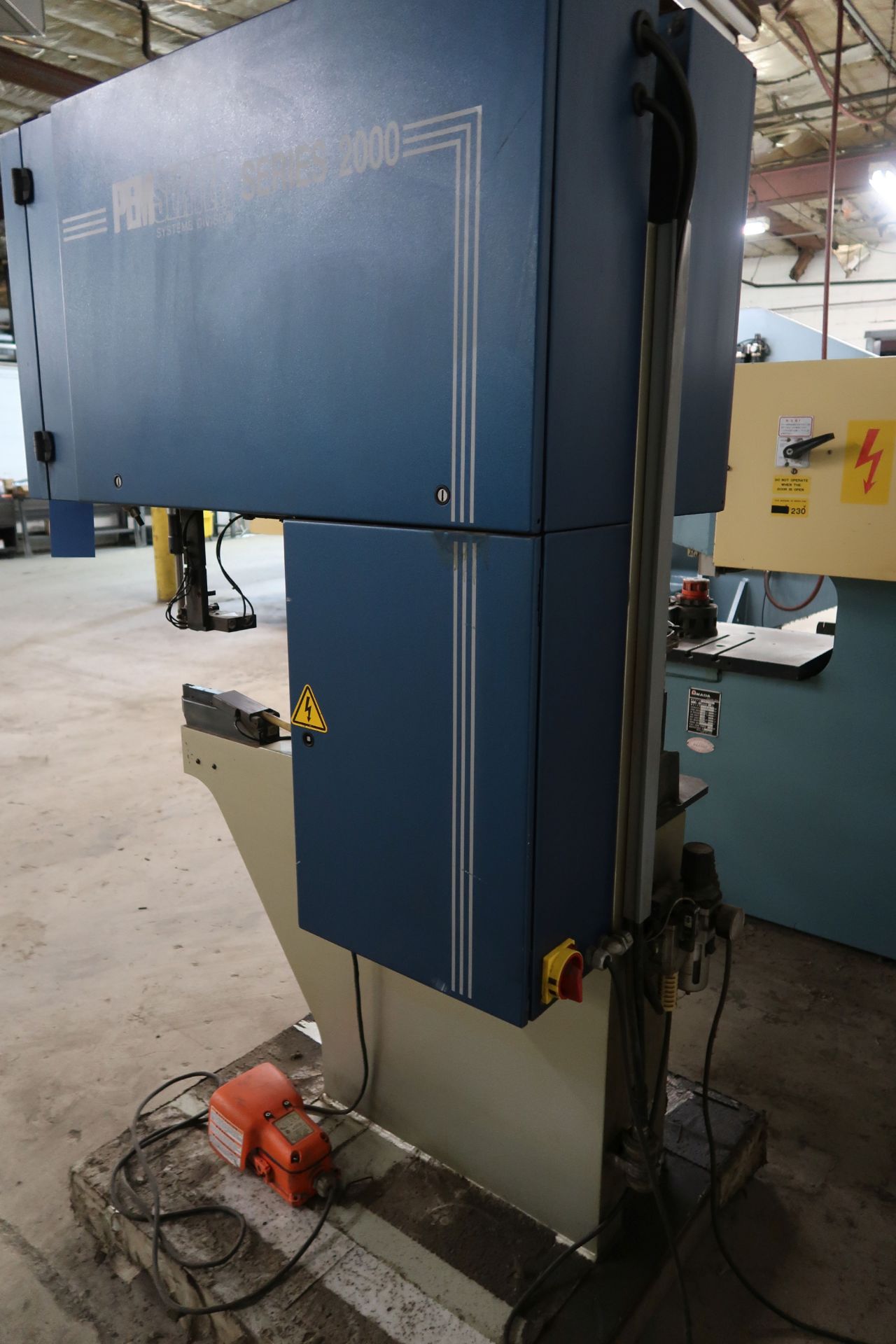 PEMSERTER SERIES 2000A HARDWARE INSERTION PRESS; S/N 2015A-302, 115 VOLTS, SINGLE PHASE, 85 PSI, AIR - Image 5 of 7