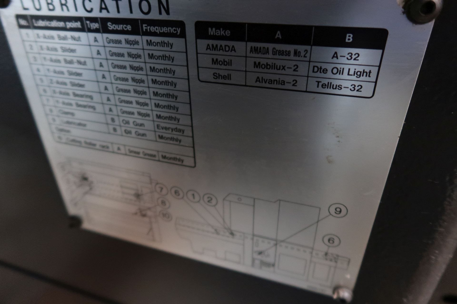 AMADA MODEL LASMAC LC2415AIII CNC LASER MACHINE; S/N 25580725 (NEW 2-2001), FANUC SERIES 160I-L - Image 27 of 40