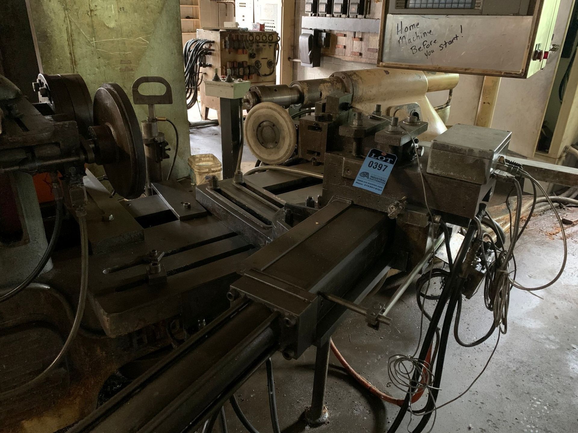 KEILLINGHAUS MODEL N-35 CNC HYDRAULIC SPINNING LATHE WITH HESS MAE RETROFIT - Image 2 of 6