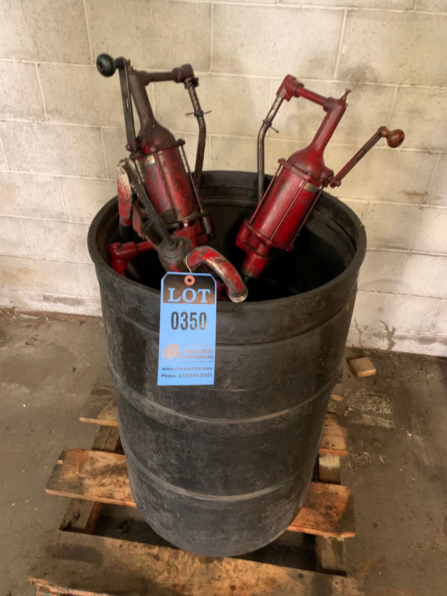 (LOT) DRUM PUMPS