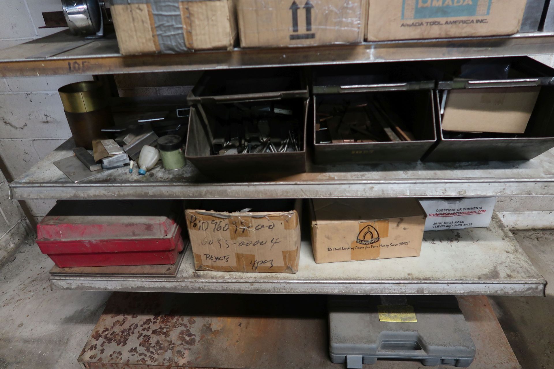 (LOT) MISCELLANEOUS HARDWARE WITH SHELVING - Image 3 of 3