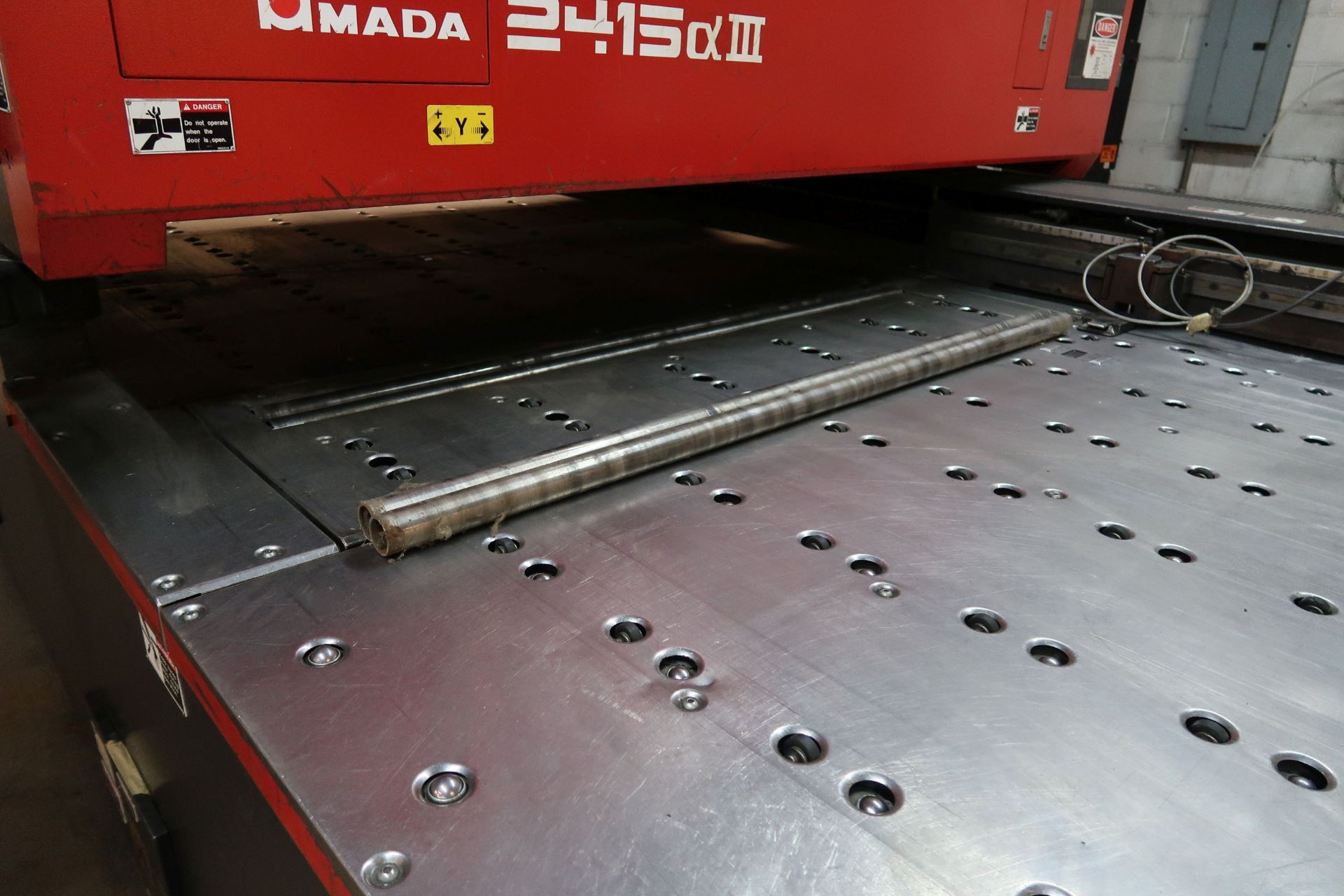 AMADA MODEL LASMAC LC2415AIII CNC LASER MACHINE; S/N 25580725 (NEW 2-2001), FANUC SERIES 160I-L - Image 8 of 40