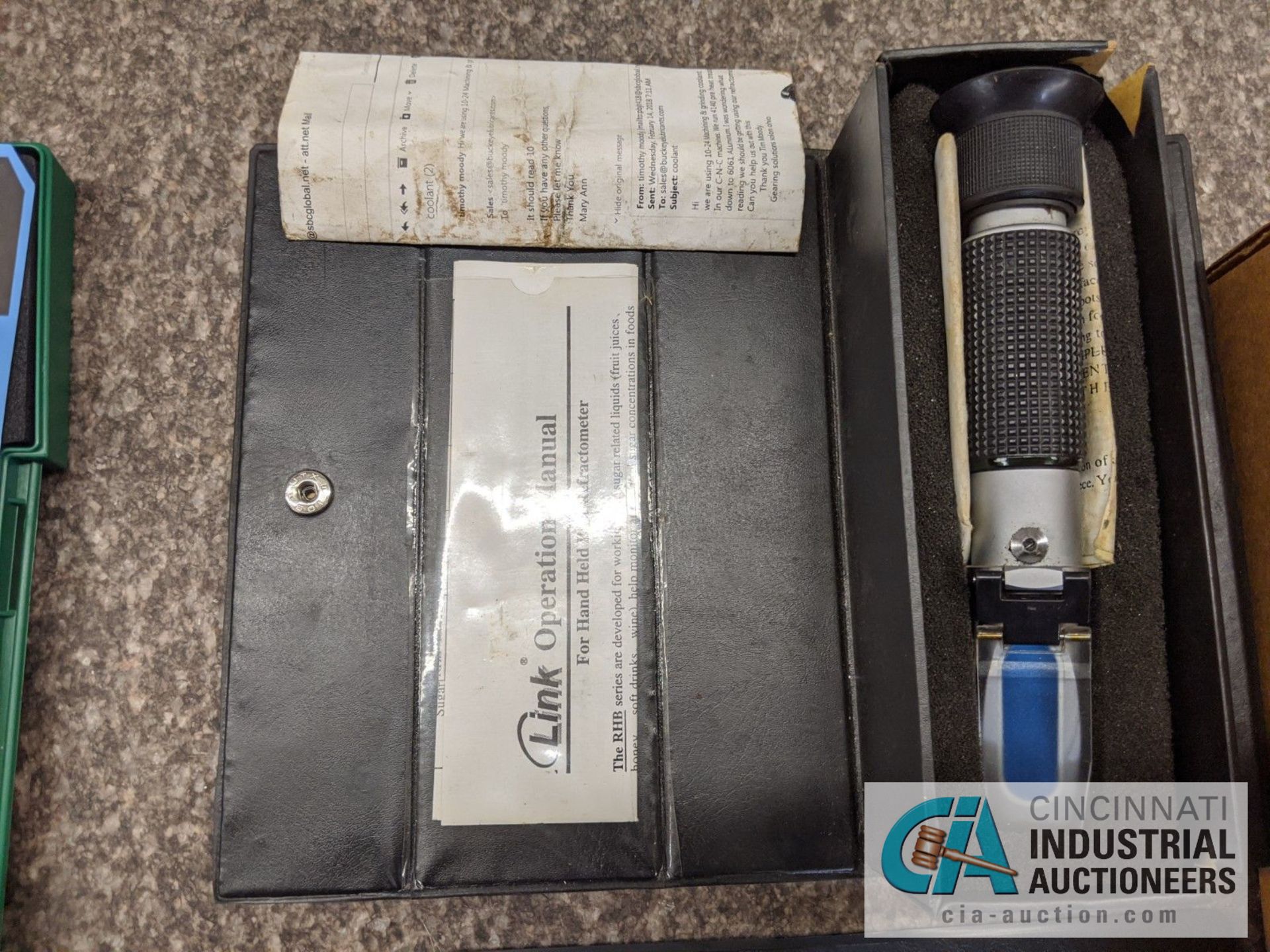 (LOT) LMK REFRACTOMETER FLEX BAN HARDNESS TESTING FILE SET - Image 3 of 3