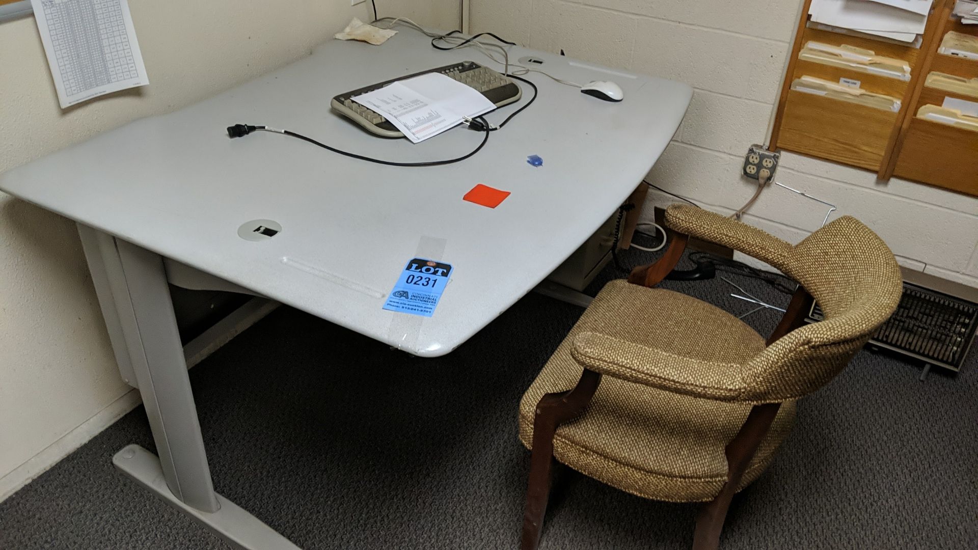 COMPUTER DESK WITH CHAIR