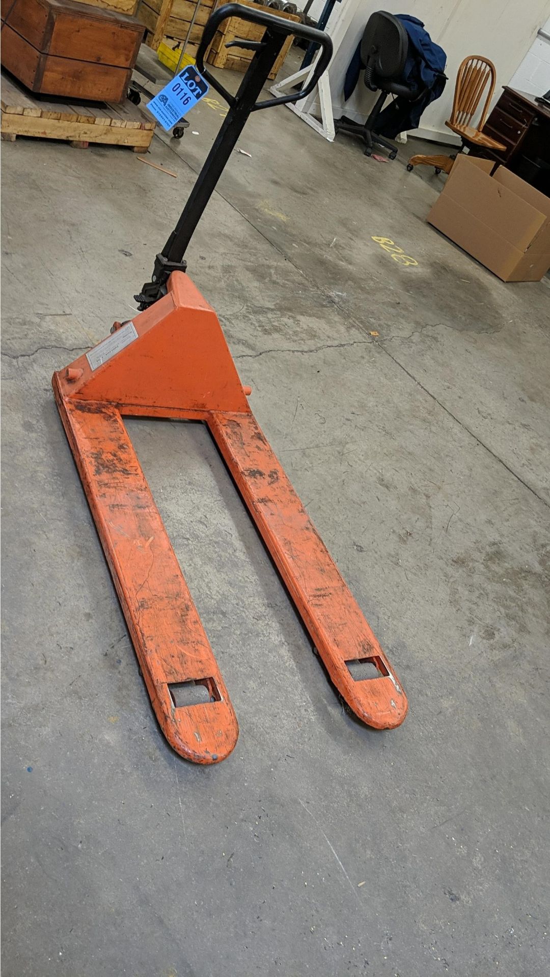 2 TON CENTRAL HYDRAULIC PALLET TRUCK