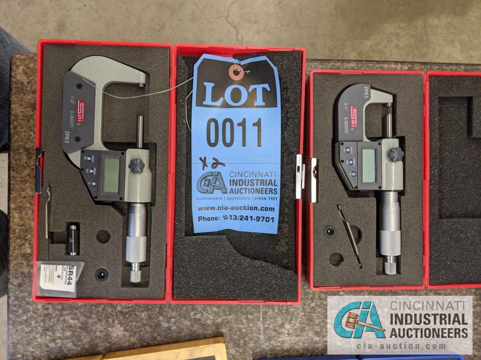 SPI DIGITAL OD MICROMETERS, 0-1" AND 1-2"