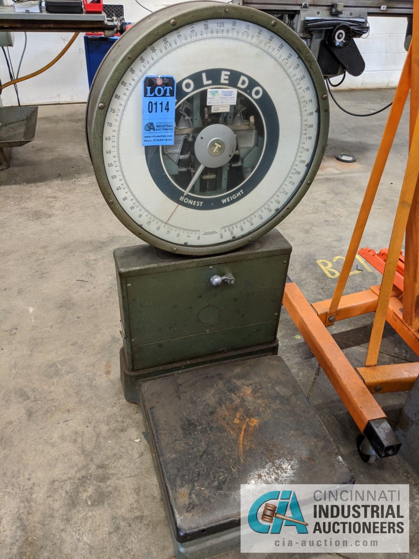 250 LB. TOLEDO DIAL TYPE SCALE