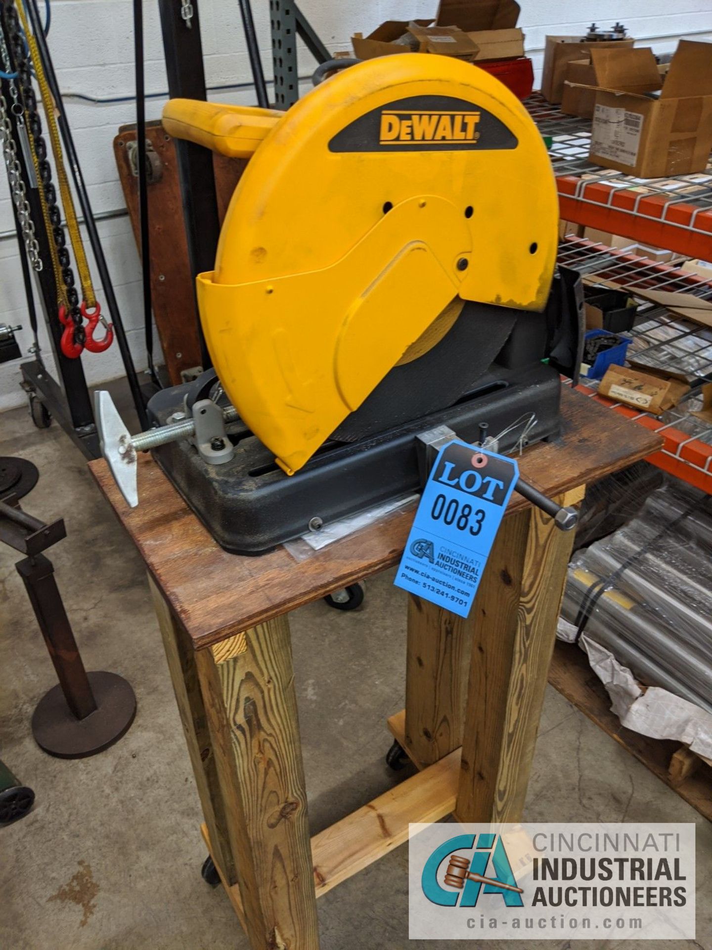 14" DEWALT ABRASIVE BLADE CHOP SAW