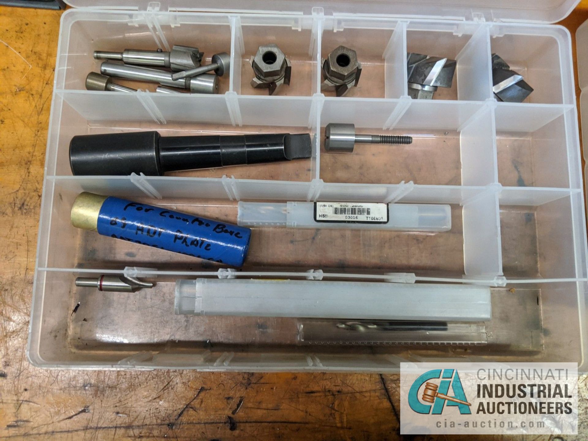 PLASTIC DRAWER INDEX WITH CARBIDE CENTER DRILLS - Image 5 of 7