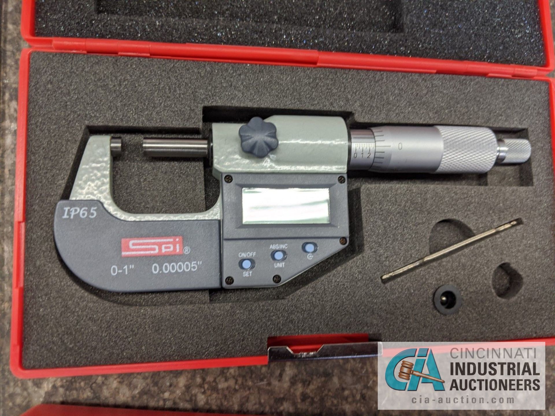 SPI DIGITAL OD MICROMETERS, 0-1" AND 1-2" - Image 3 of 3