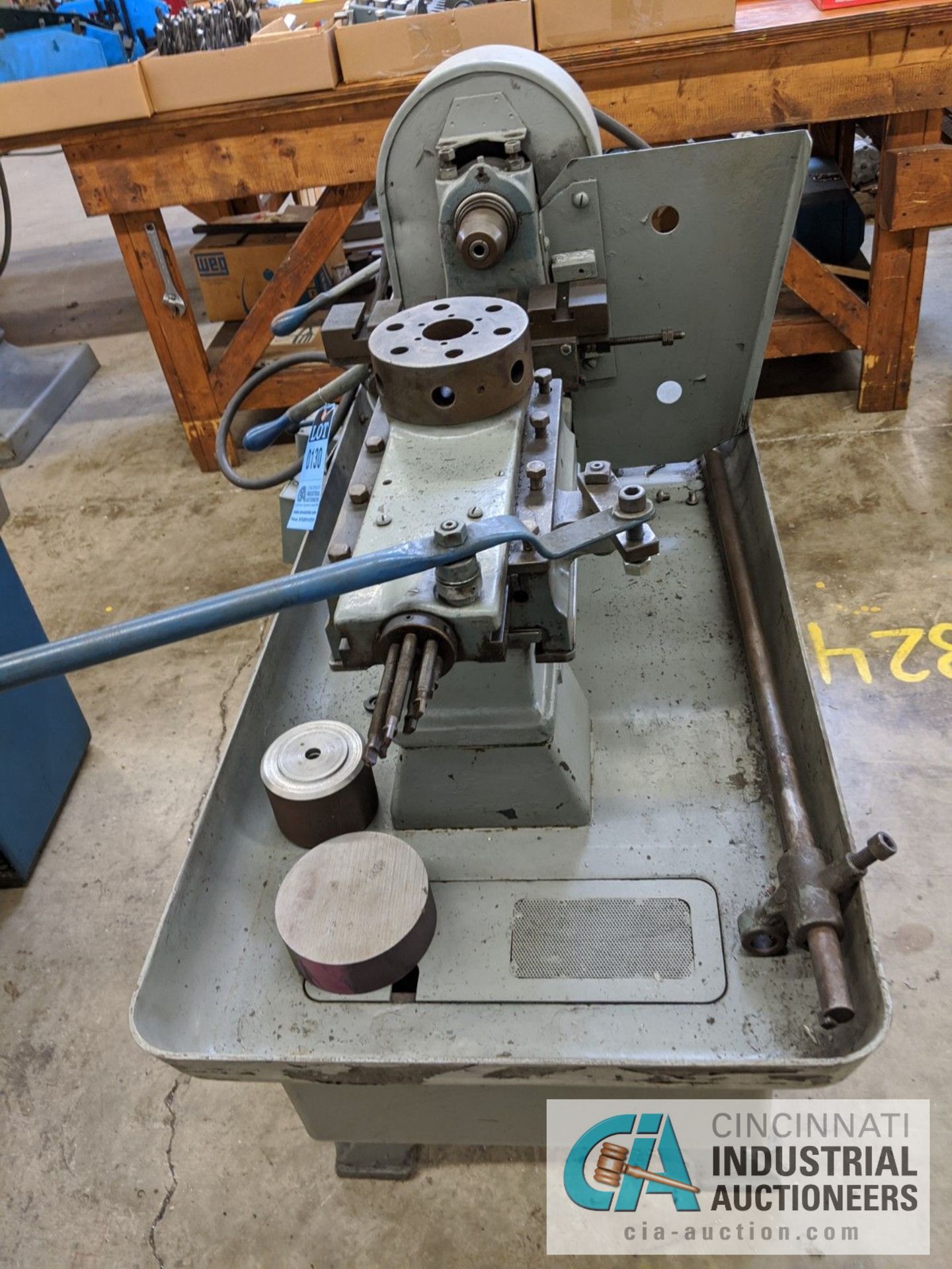 WARNER SWASEY NO. 1 / MODEL 1990 TURRET LATHE - Image 2 of 3