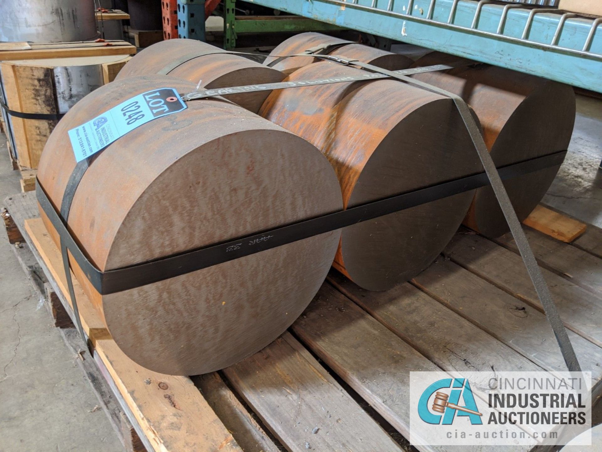 STEEL BLANKS / BARS; 15" DIAMETER X 12" THICK