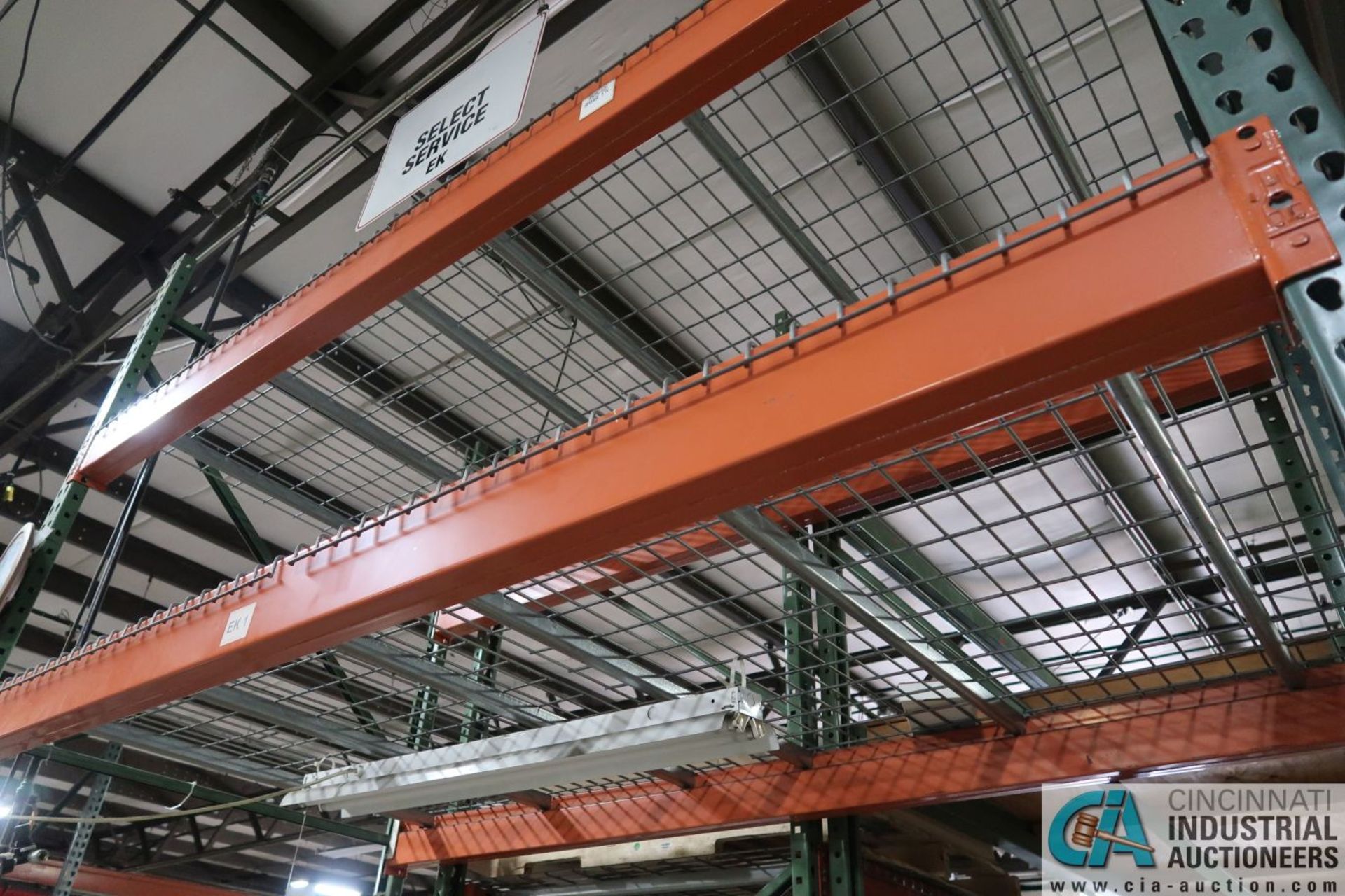 Sections Pallet Rack (8) Uprights, (37) Beams, (20) Wire Decks TOTAL; (6) 42" x 10' Uprights, (7) 5" - Image 24 of 24