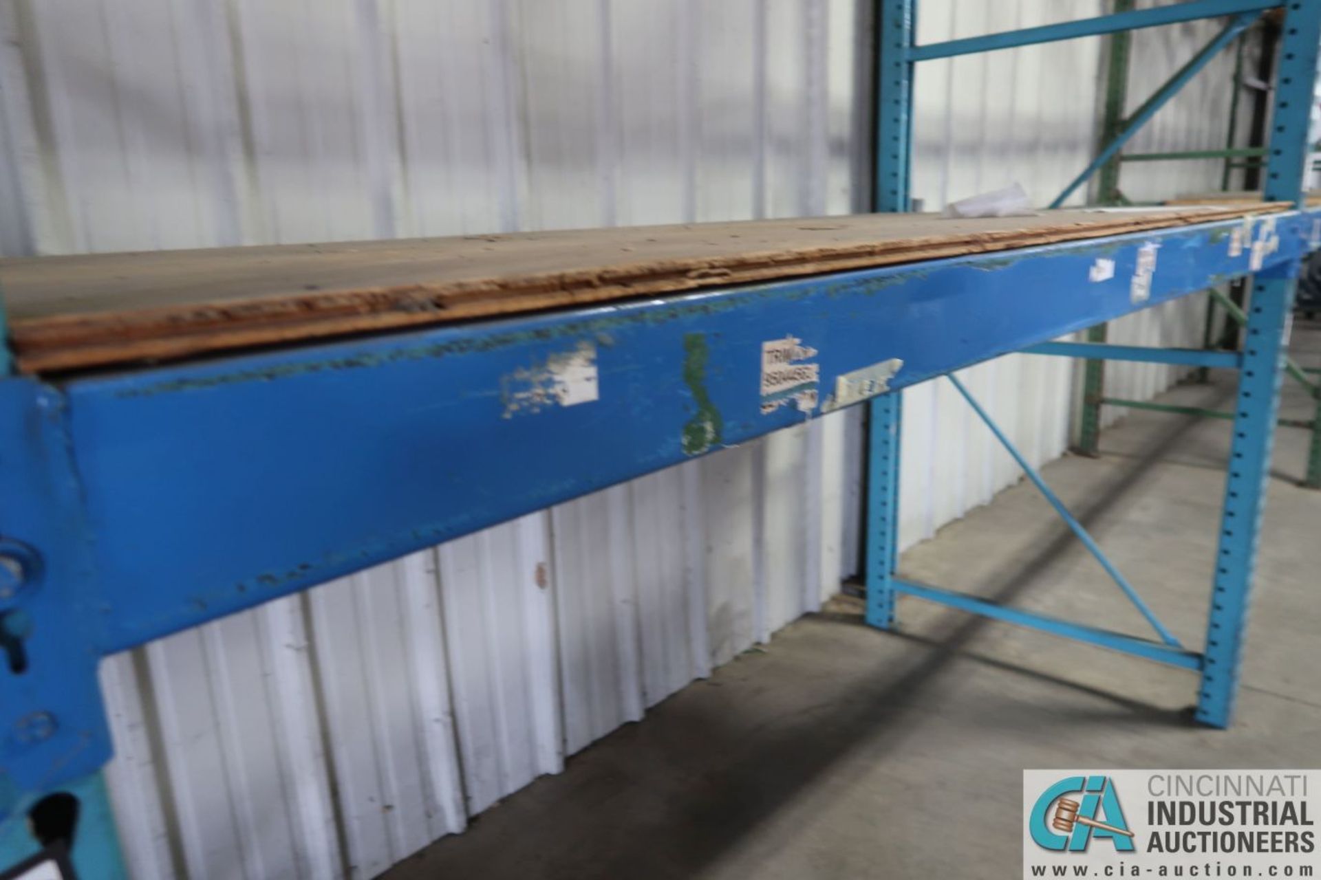 Sections Pallet Rack; (6) 44" x 10' Uprights, (16) 8' Beams, (4) 10' Beams - Image 7 of 18