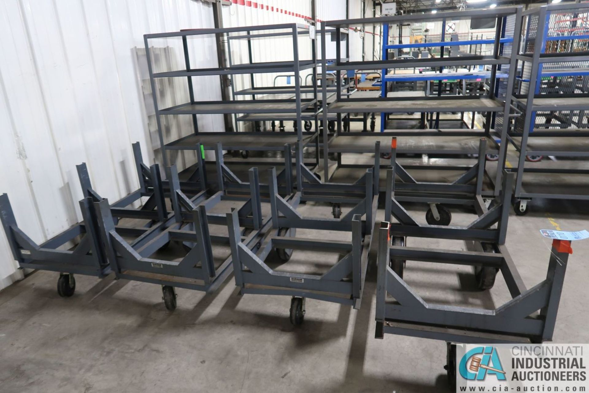 DURHAM BAR CRADLE TRUCKS, (3) 24" X 60" AND (1) 24" X 72" - Image 3 of 3