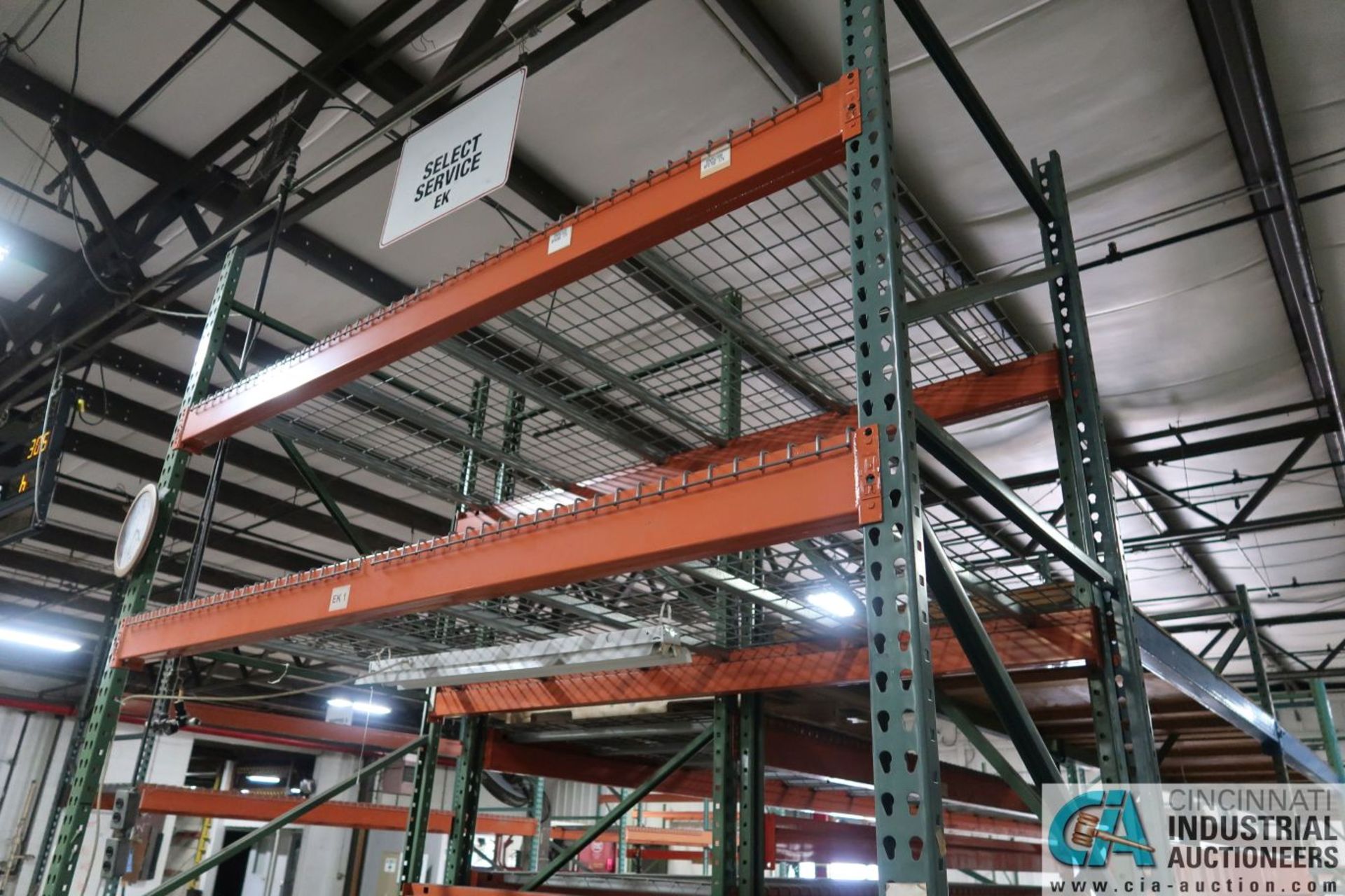 Sections Pallet Rack (8) Uprights, (37) Beams, (20) Wire Decks TOTAL; (6) 42" x 10' Uprights, (7) 5" - Image 21 of 24