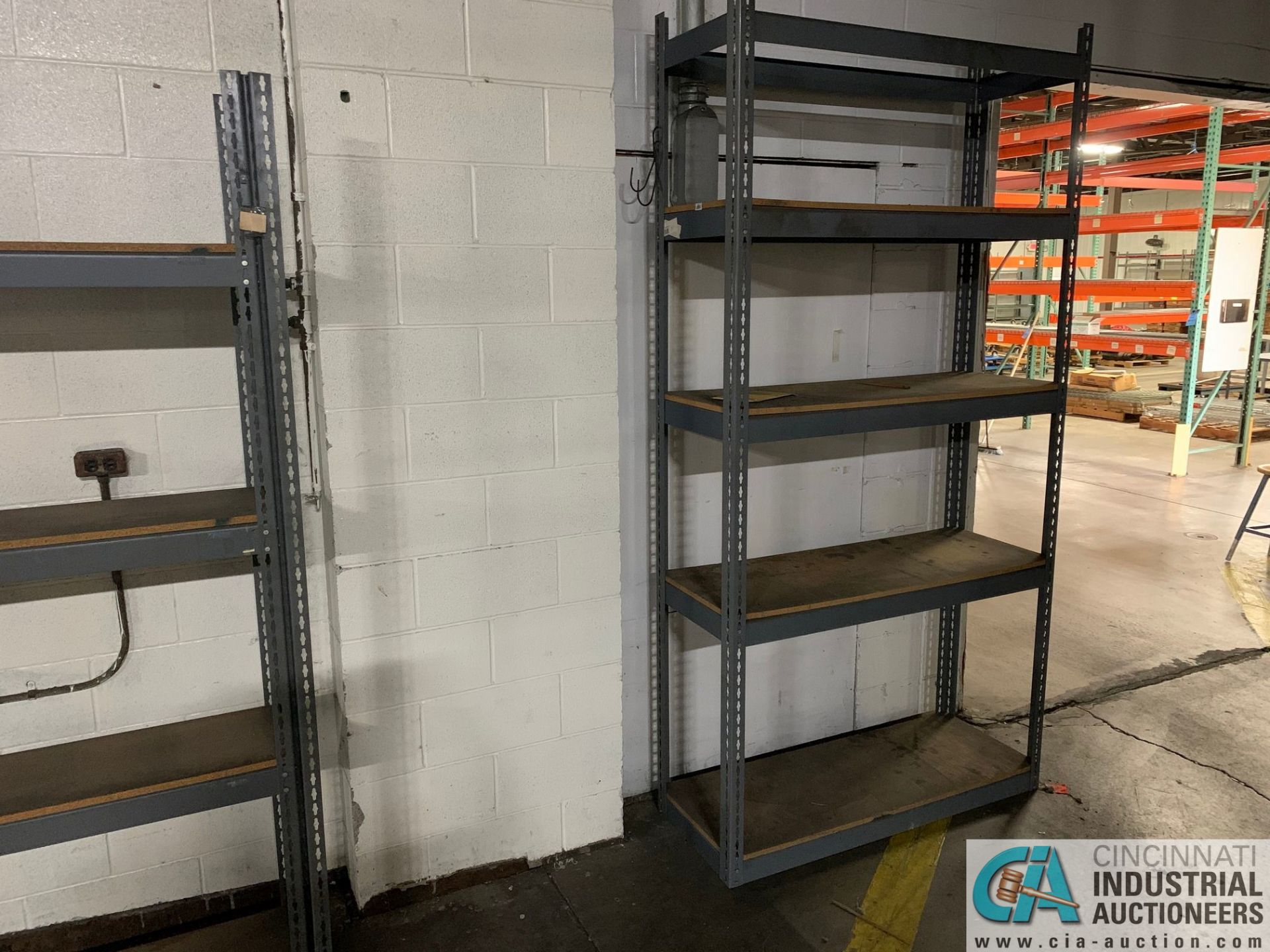 Free-Standing Sections Peg Board Shelving - Image 4 of 4