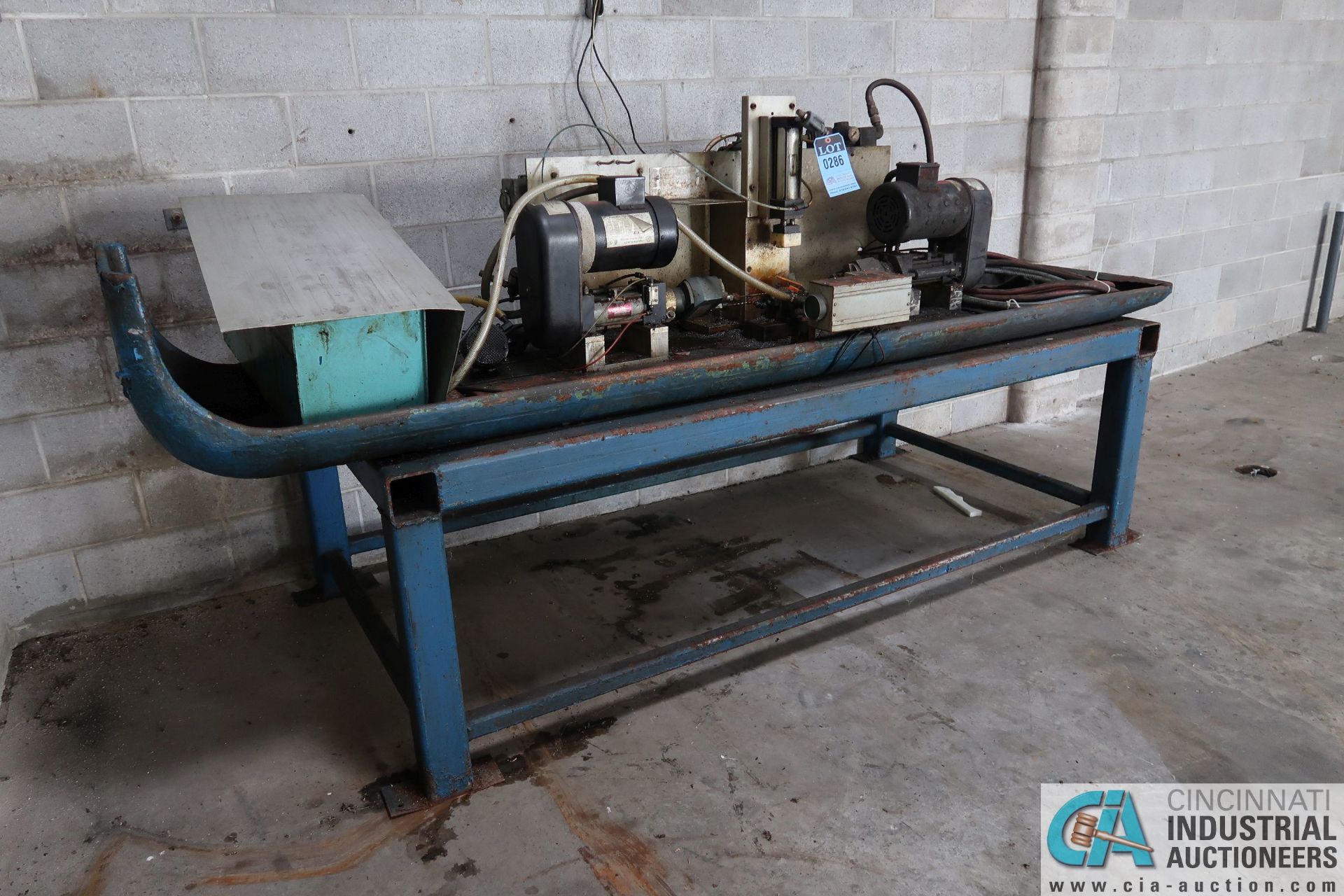 CUSTOM BUILT HORIZONTAL AUTO DRILL MACHINE