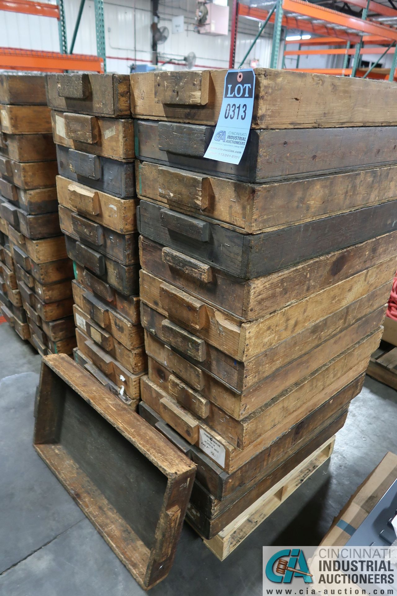 16" X 30" X 3-1/2" DEEP WOOD TRAYS