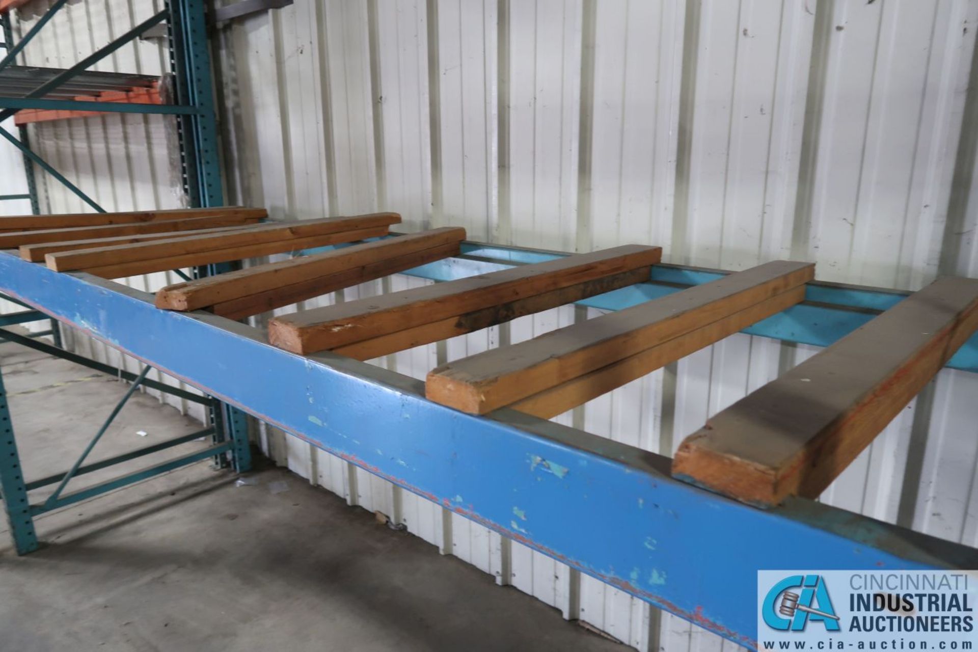 Sections Pallet Rack; (6) 44" x 10' Uprights, (16) 8' Beams, (4) 10' Beams - Image 9 of 18