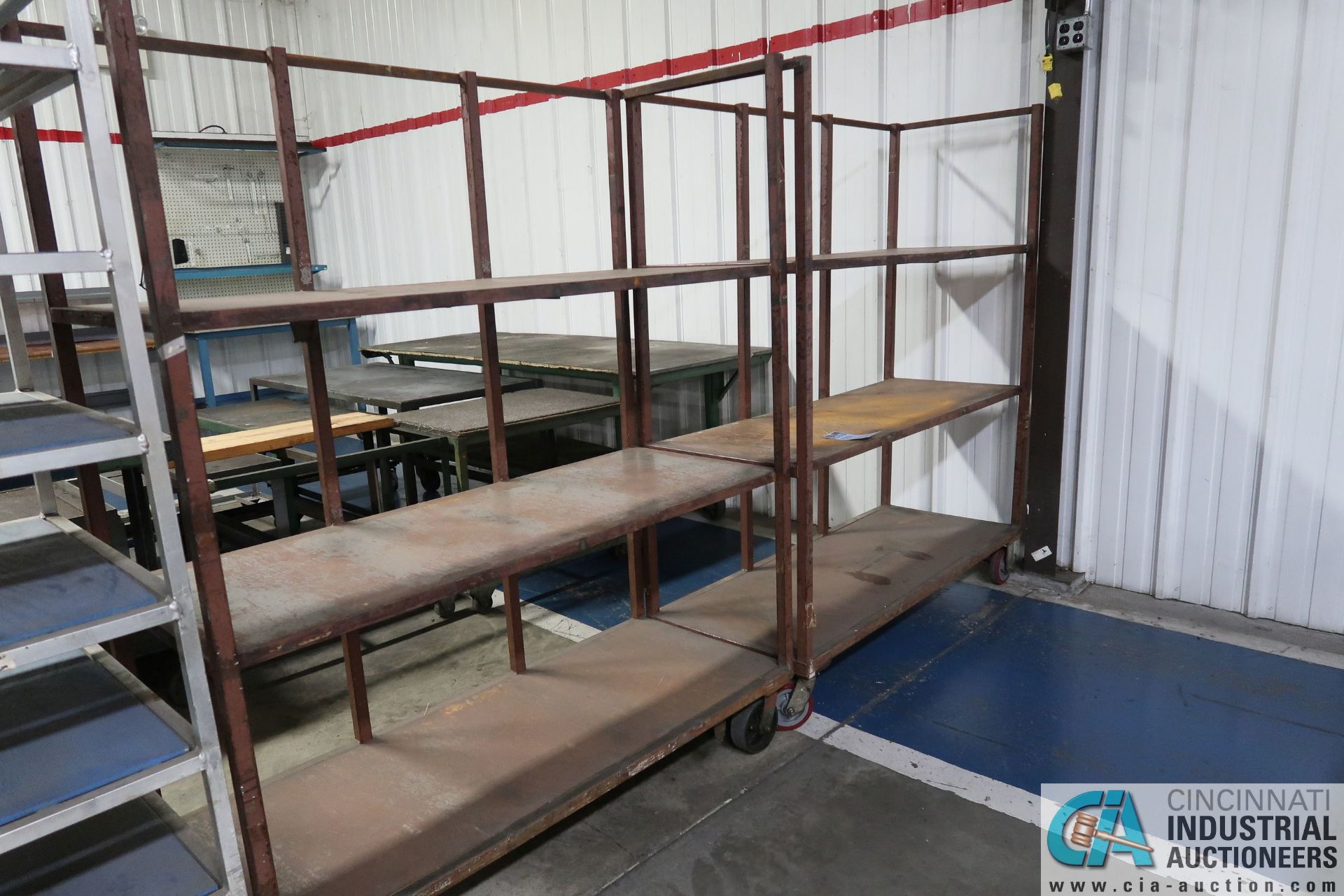 22" X 58" X 72" HIGH MULTI-SHELF CARTS