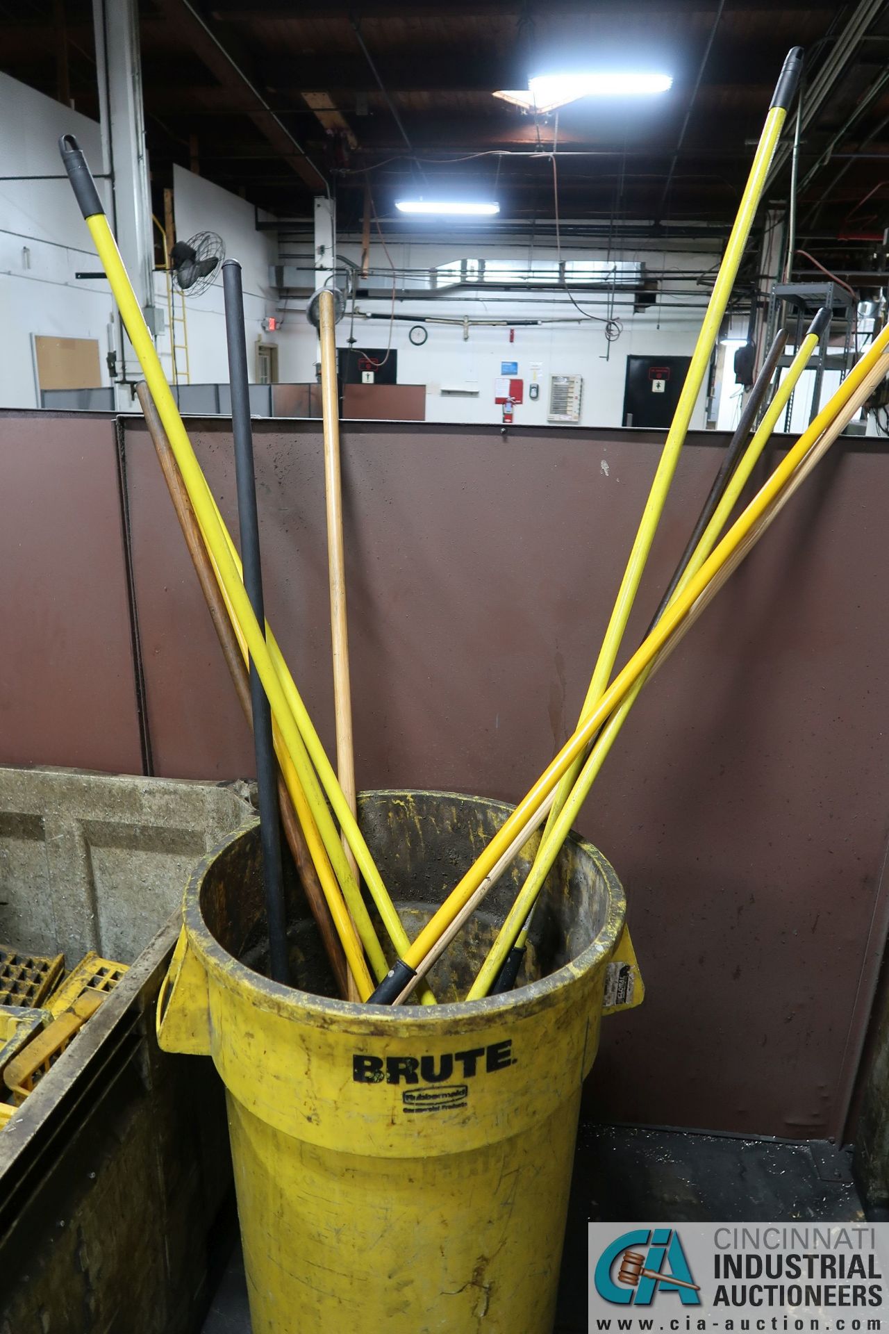 APPROX. MOP BUCKETS WITH MOP HANDLES - Image 5 of 5