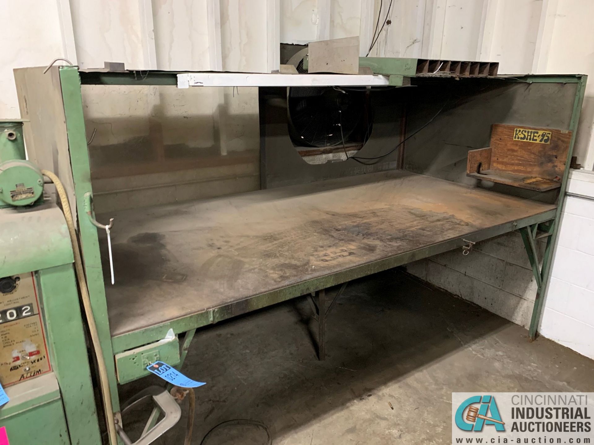 4' X 8' STEEL WELDING TABLE